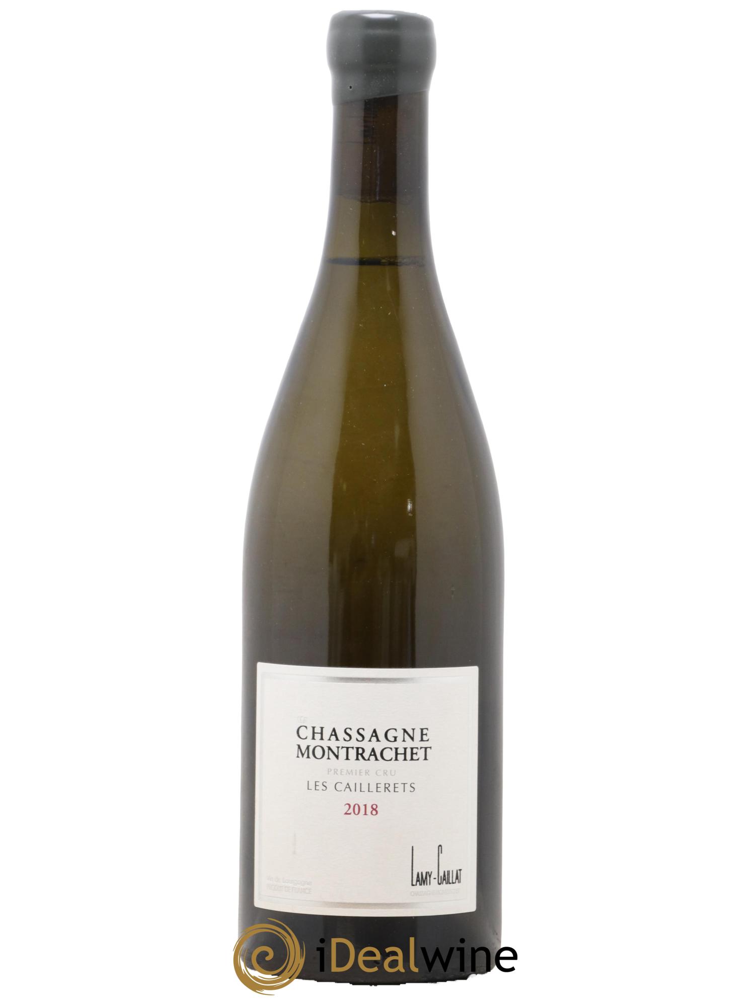 Chassagne-Montrachet 1er Cru Les Caillerets Lamy-Caillat (Domaine) 2018 - Lot de 1 bouteille - 0