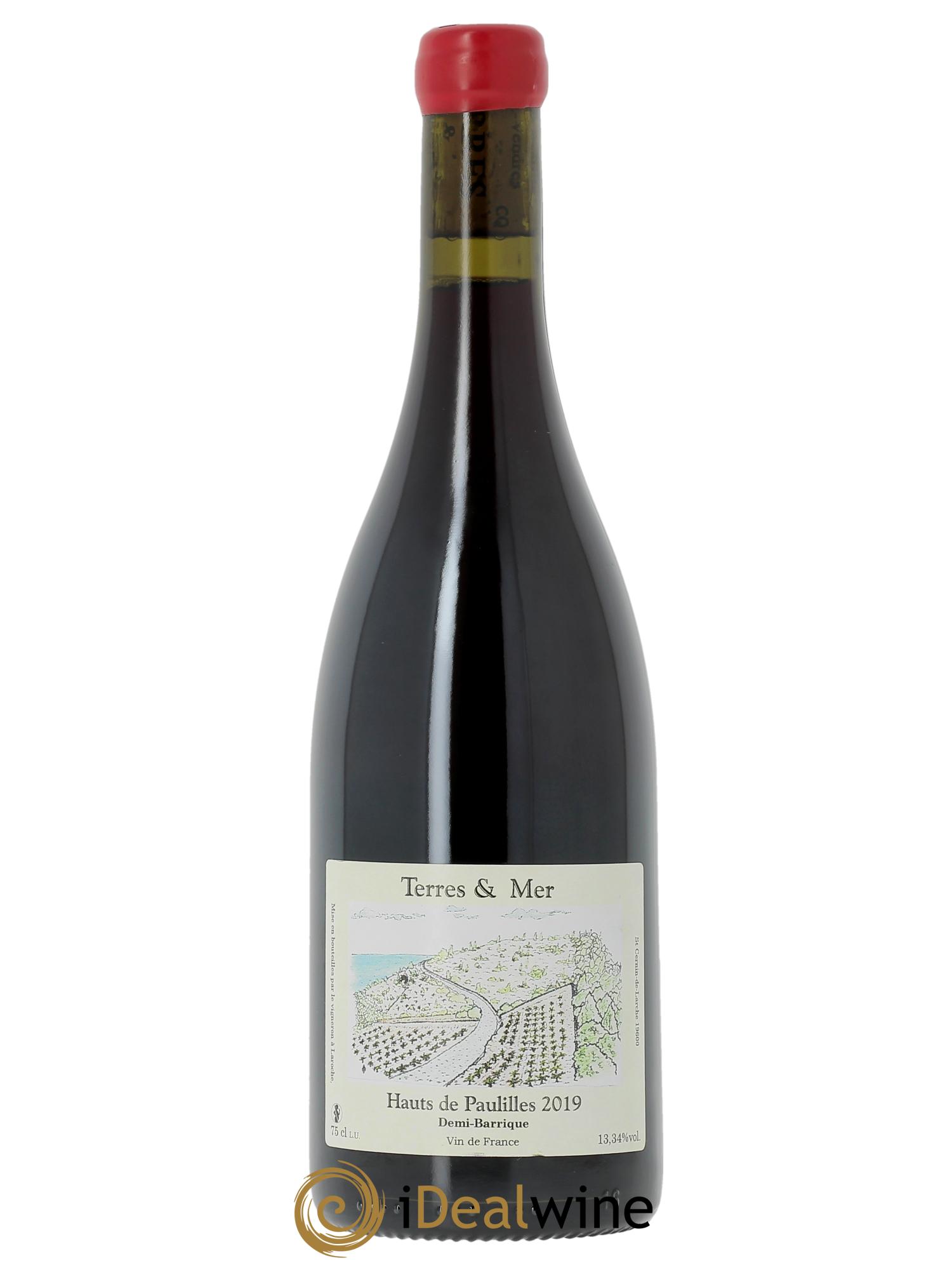 Vin de France Terres & Mer Hauts de Paulilles en Demi Barrique Didier Mouton  2019 - Lot de 1 bouteille - 0