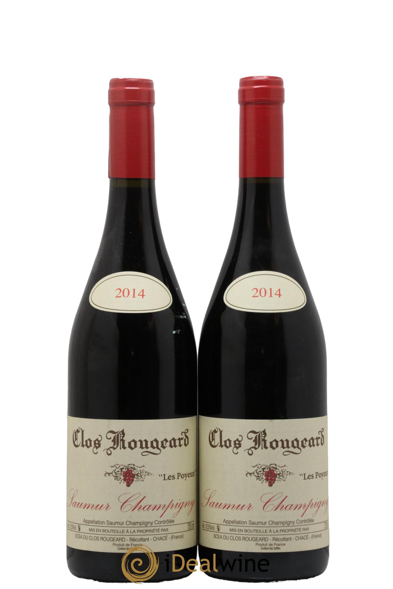 Saumur-Champigny Les Poyeux Clos Rougeard 2014 - Lot de 2 bouteilles - 0