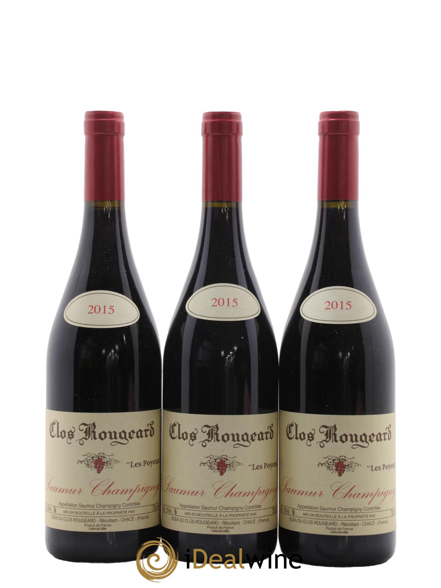 Saumur-Champigny Les Poyeux Clos Rougeard 2015 - Lot de 6 bouteilles - 2