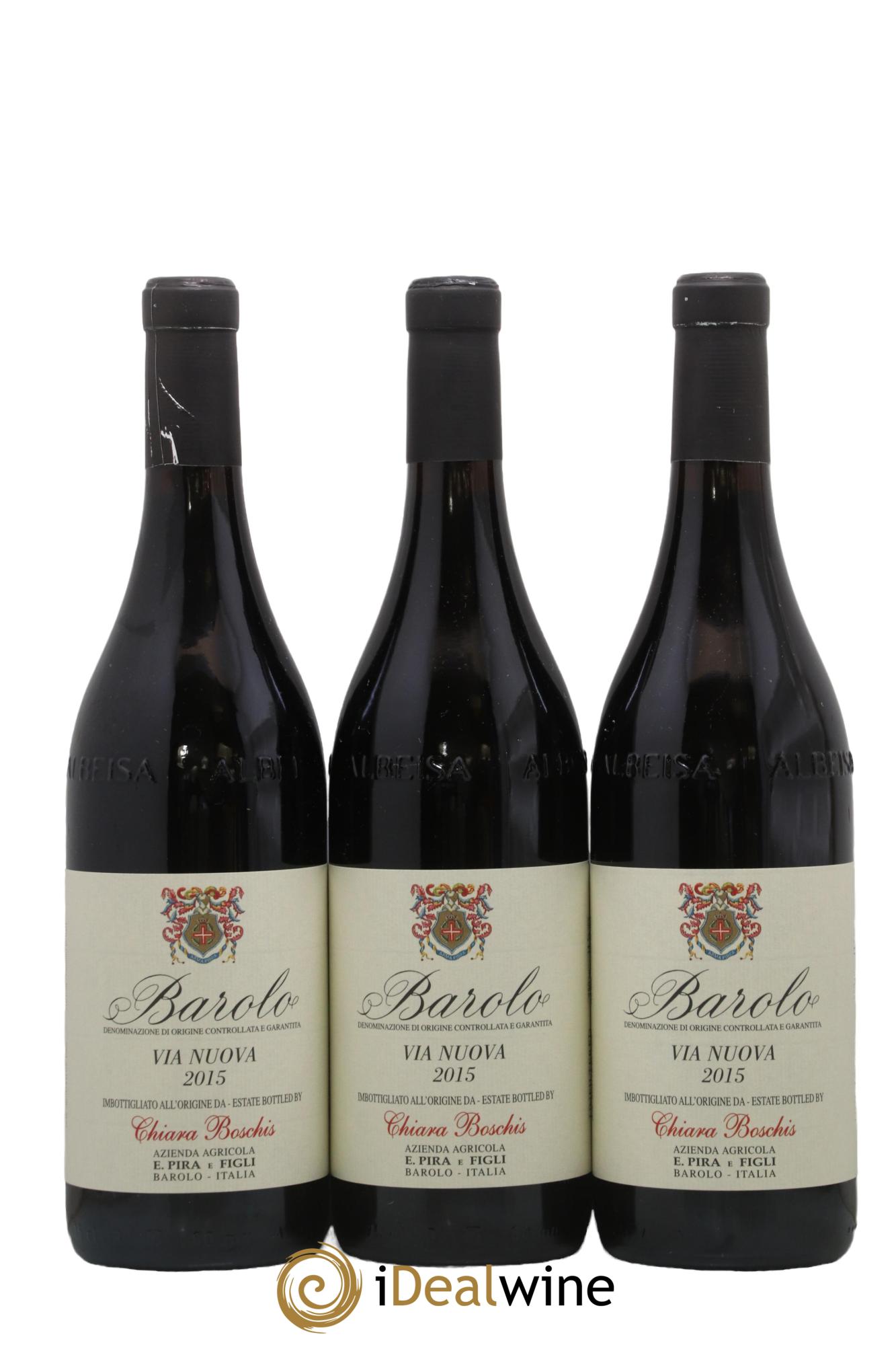 Barolo DOCG Via Nuova Pira & Figli Chiara Boschis 2015 - Posten von 3 Flaschen - 0