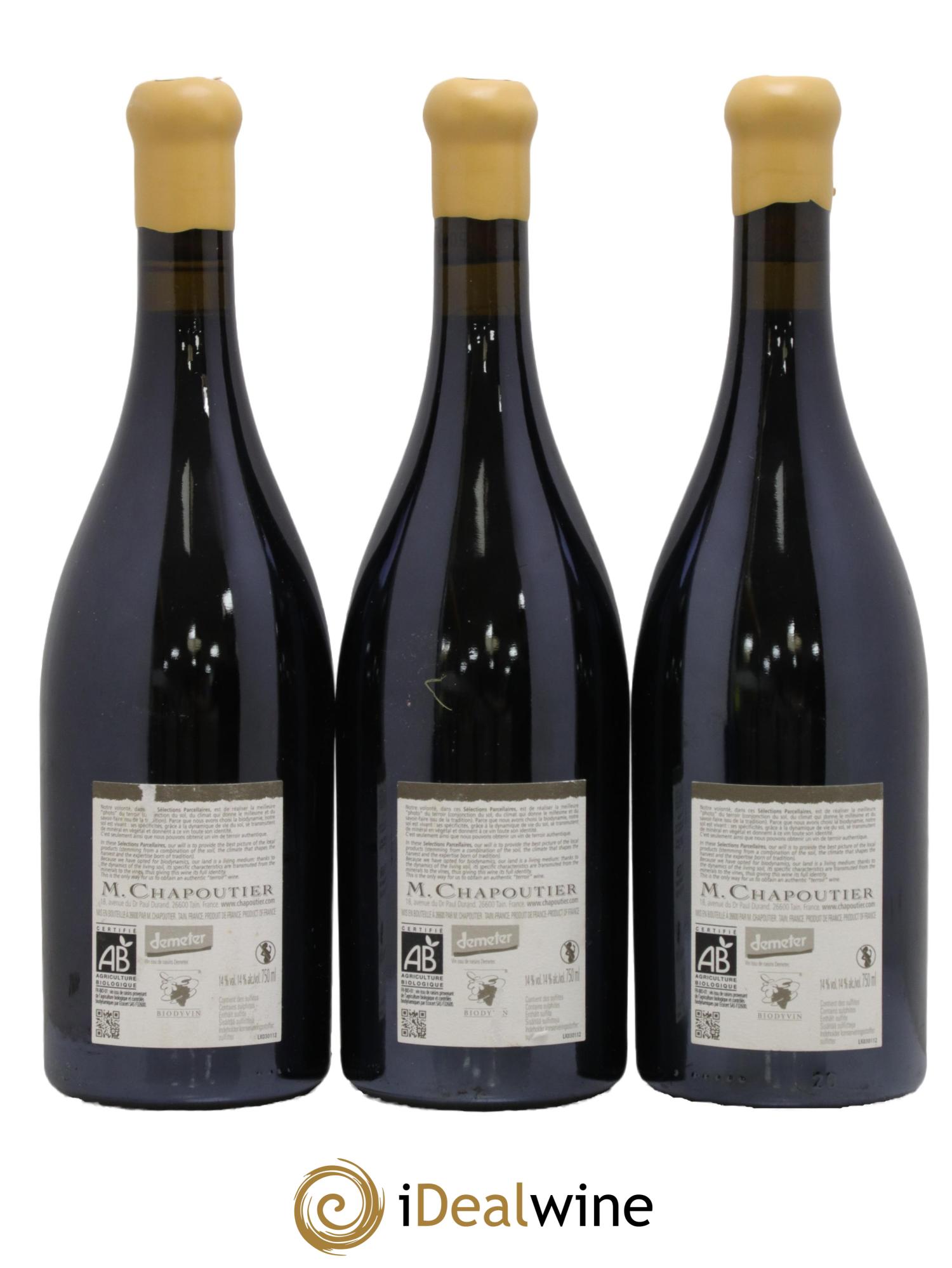Hermitage Ermitage Le Méal Chapoutier 2009 - Lot de 3 bouteilles - 1