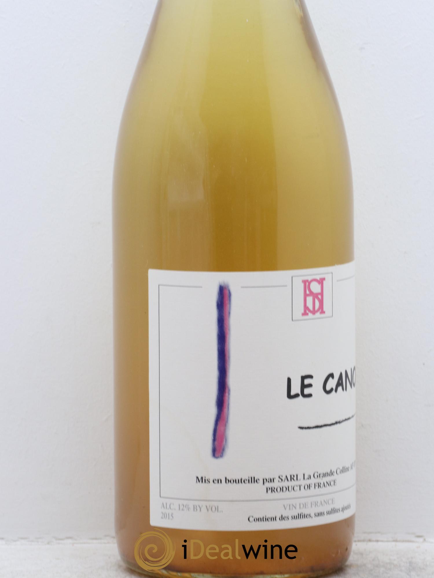 Vin de France Le Canon Hirotake Ooka - Domaine La Grande Colline 2015 - Lot de 1 bouteille - 1