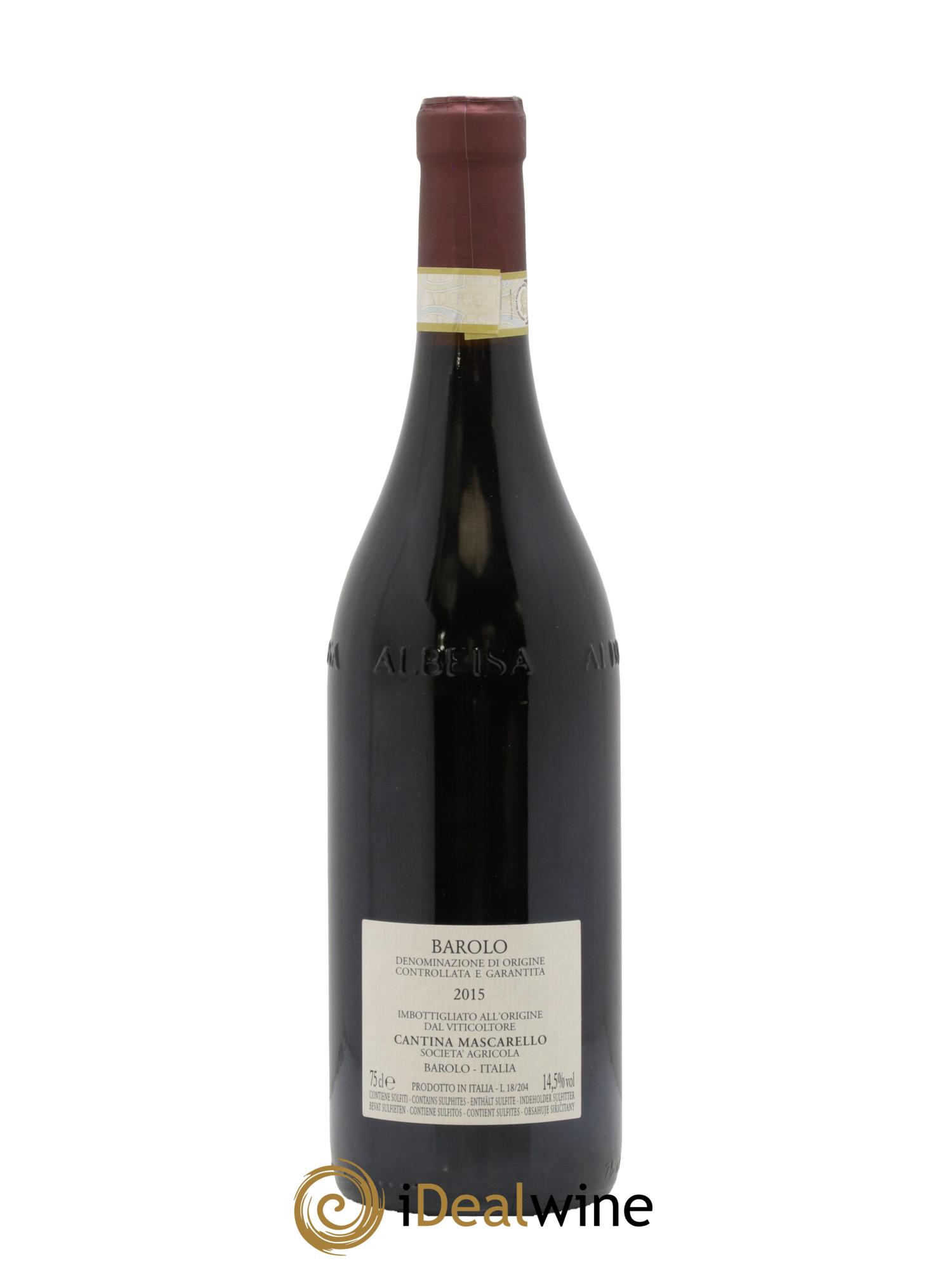 Barolo DOCG Artist Label Bartolo Mascarello 2015 - Lot of 1 bottle - 1