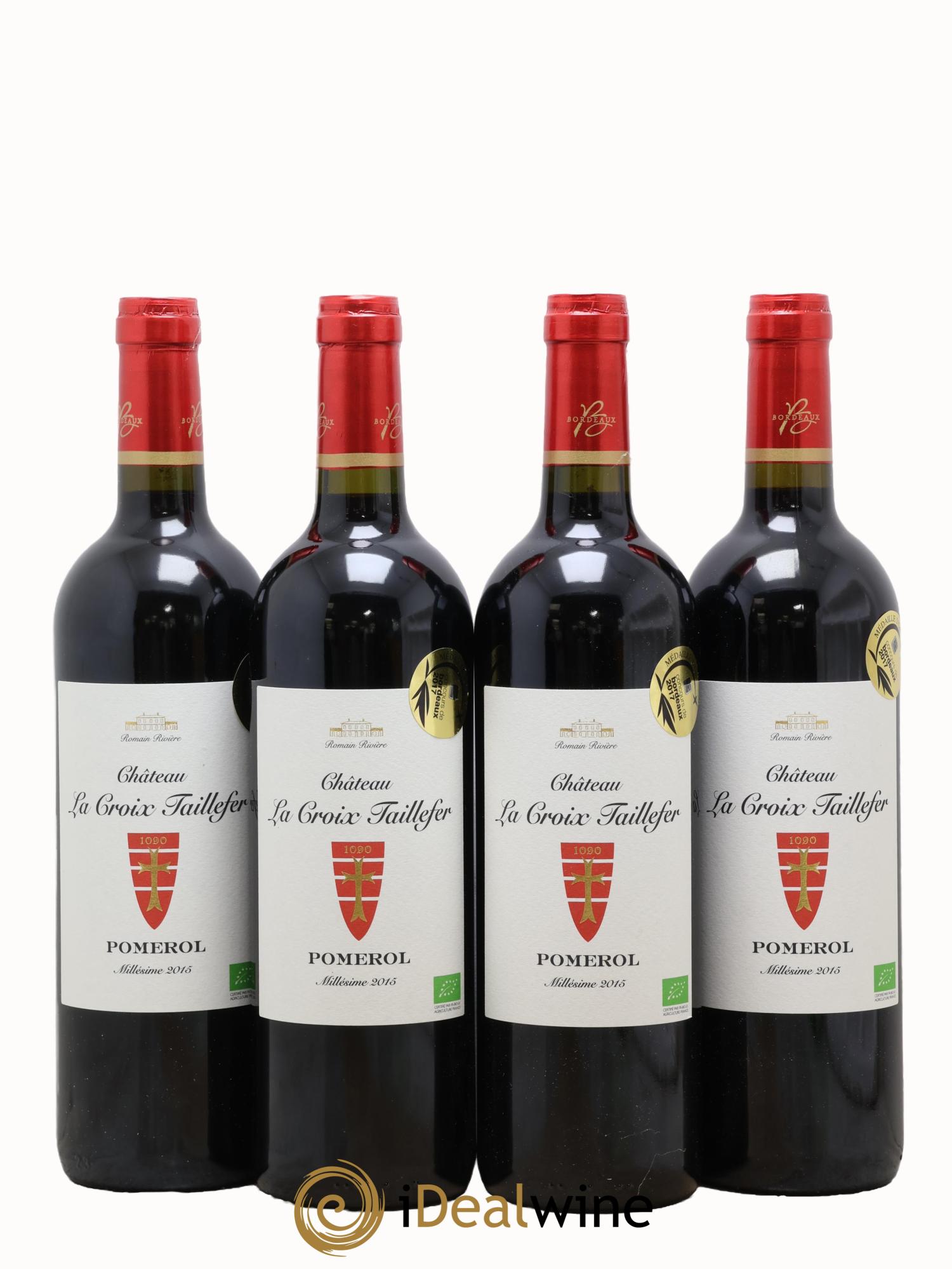 Château la Croix Taillefer 2015 - Posten von 4 Flaschen - 0