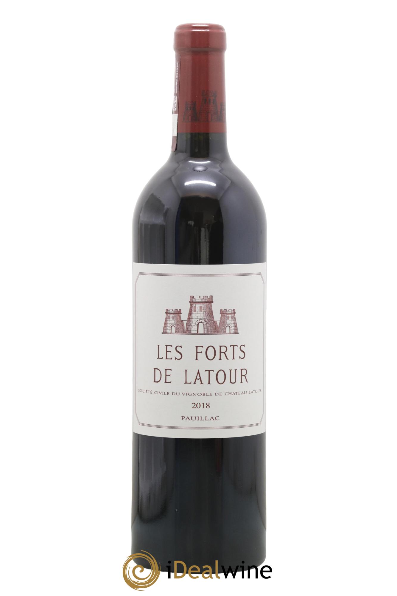 Les Forts de Latour Second Vin 2018 - Lot de 1 bouteille - 0