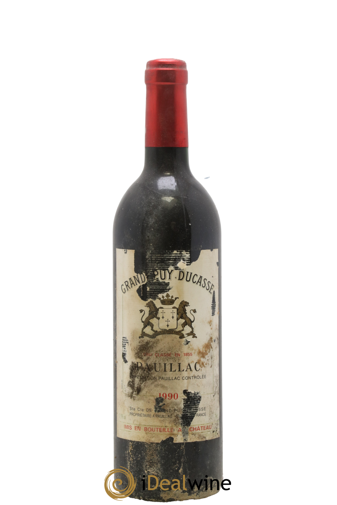 Château Grand Puy Ducasse 5ème Grand Cru Classé 1990 - Lot de 1 bouteille - 0