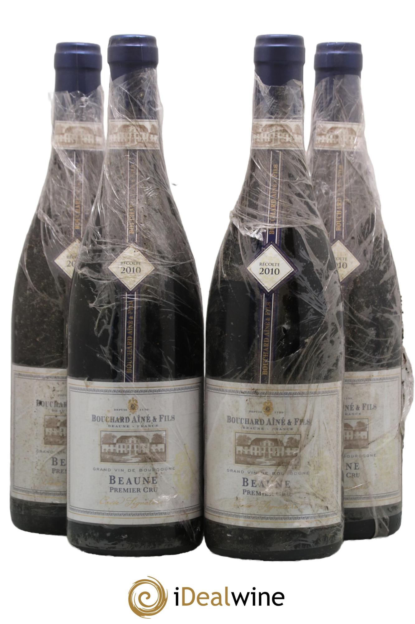 Beaune 1er Cru Bouchard Père & Fils 2010 - Lot of 4 bottles - 0