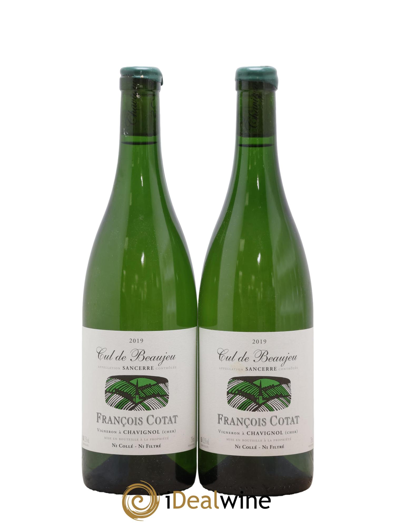 Sancerre Les Culs de Beaujeu François Cotat 2019 - Lot de 2 bouteilles - 0