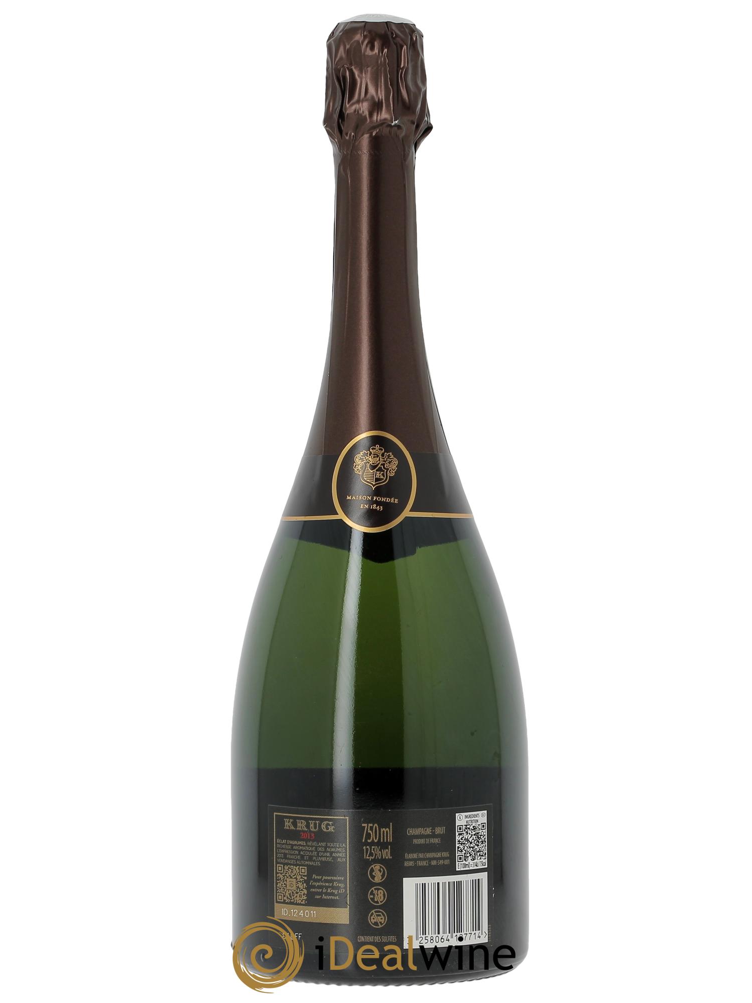 Coffret Vintage Krug  2013 - Lot de 1 bouteille - 2