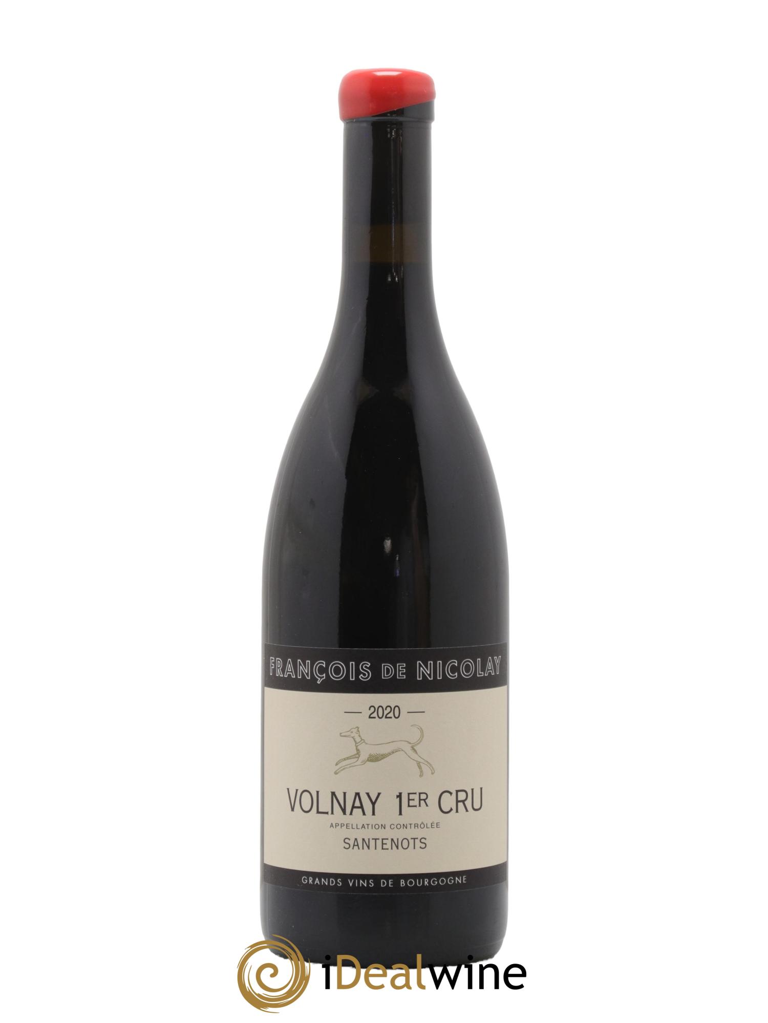 Volnay 1er Cru Santenots François de Nicolay 2020 - Lot de 1 bouteille - 0