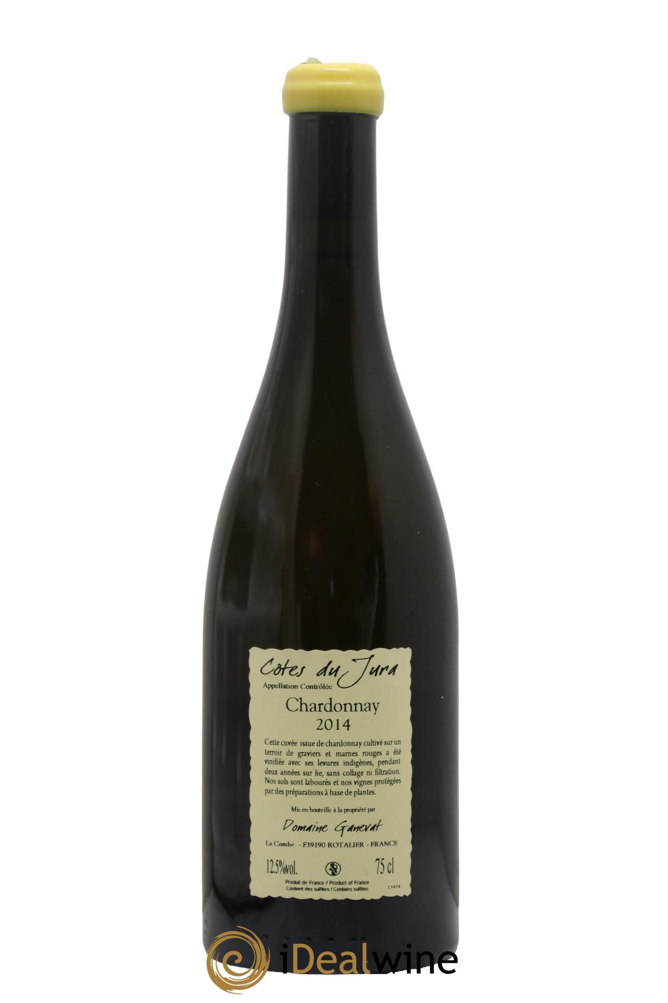 Côtes du Jura Les Gryphées Vieilles Vignes Jean-François Ganevat (Domaine) 2014 - Lot de 1 bouteille - 1