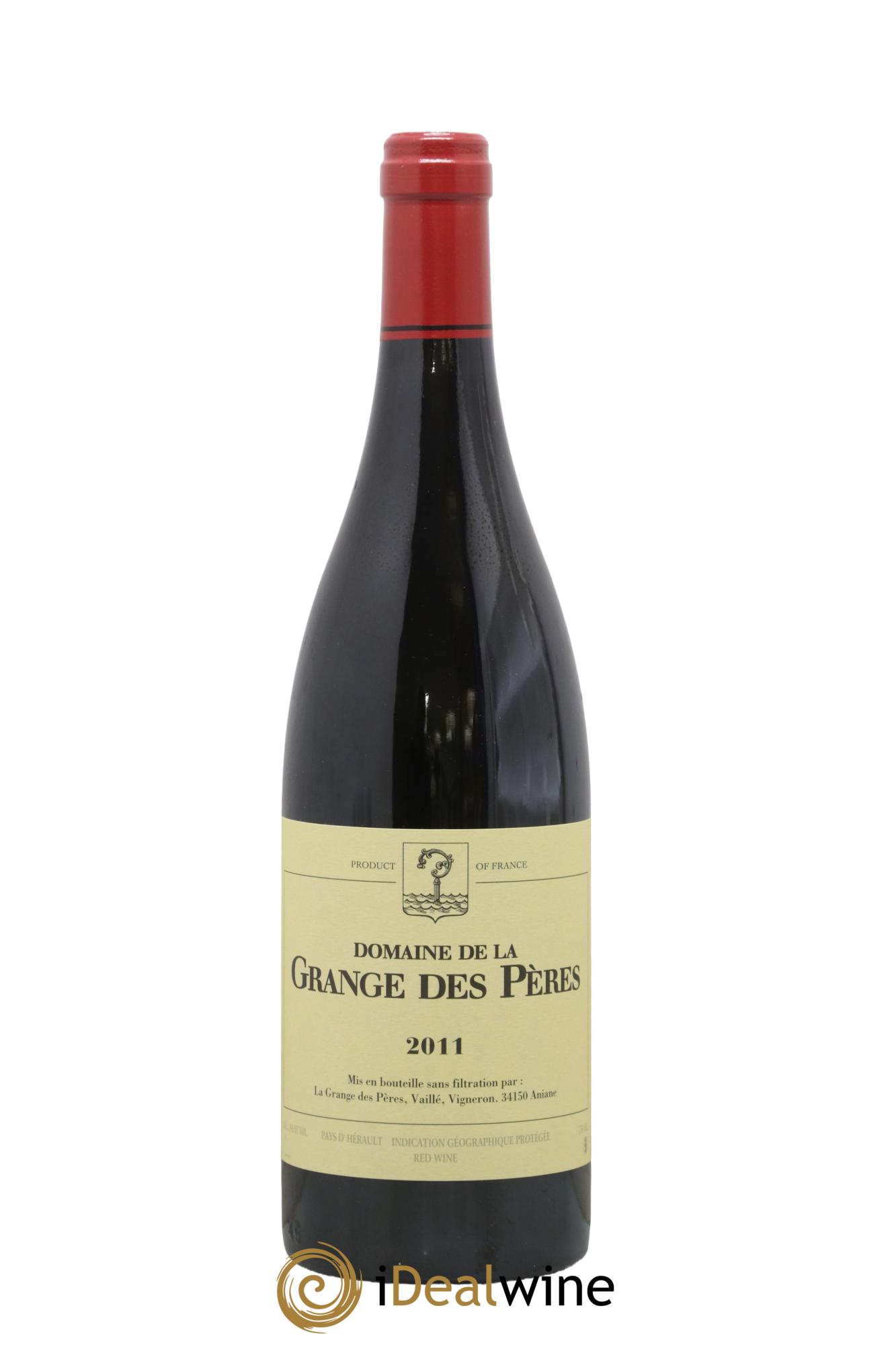 Pays d'Hérault Grange des Pères Laurent Vaillé 2011 - Lot de 1 bouteille - 0
