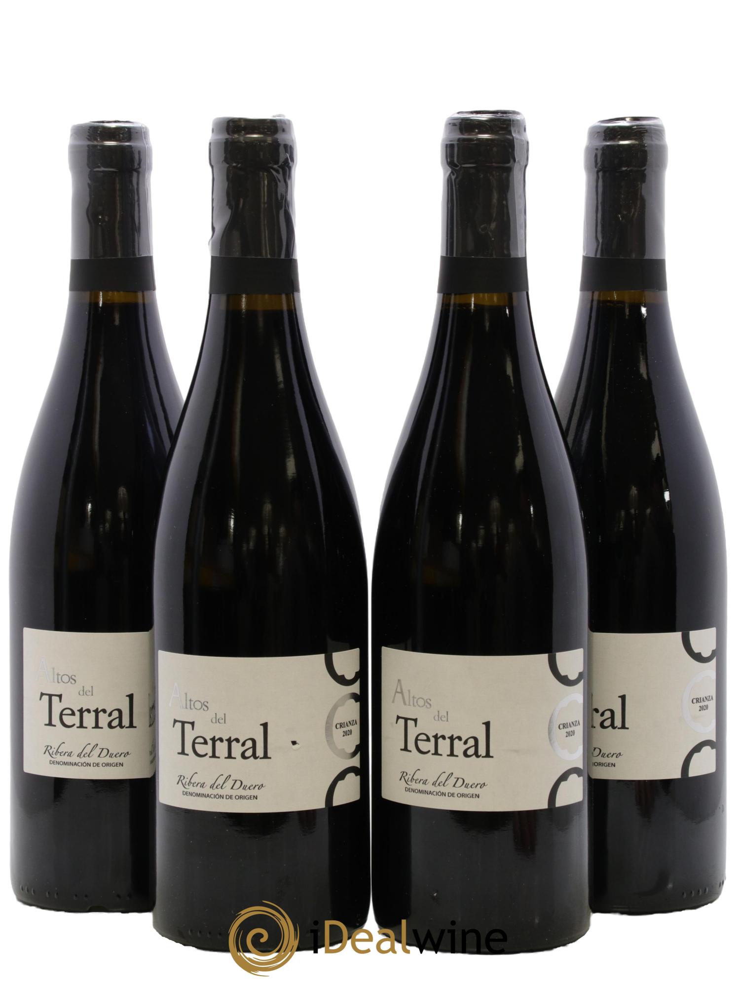 Ribera Del Duero DO Crianza Altos Del Terral 2020 - Lot de 4 bouteilles - 0