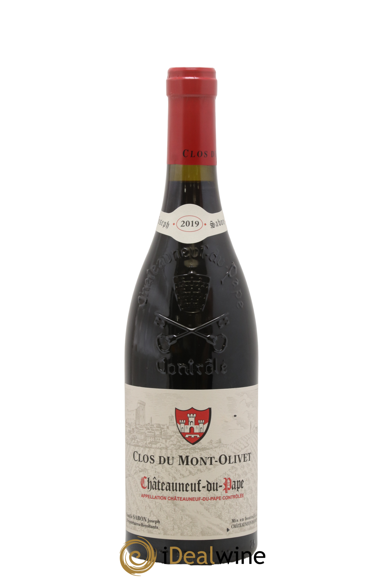 Châteauneuf-du-Pape Clos du Mont-Olivet 2019 - Lot of 1 bottle - 0