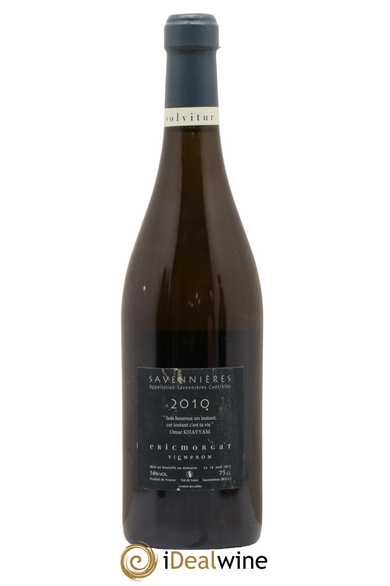 Savennières L'Enclos Eric Morgat 2010 - Lot de 1 bouteille - 1