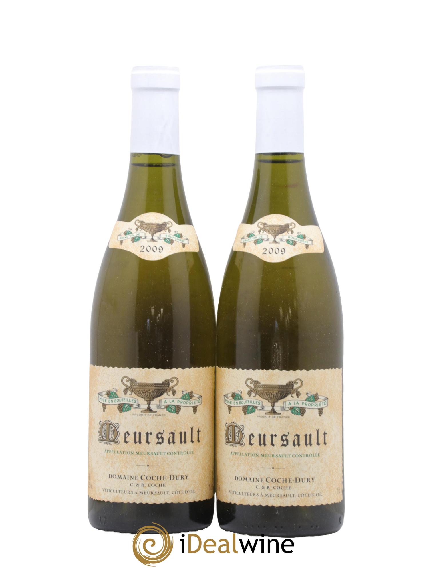 Meursault Coche Dury (Domaine) 2009 - Lotto di 2 bottiglie - 0
