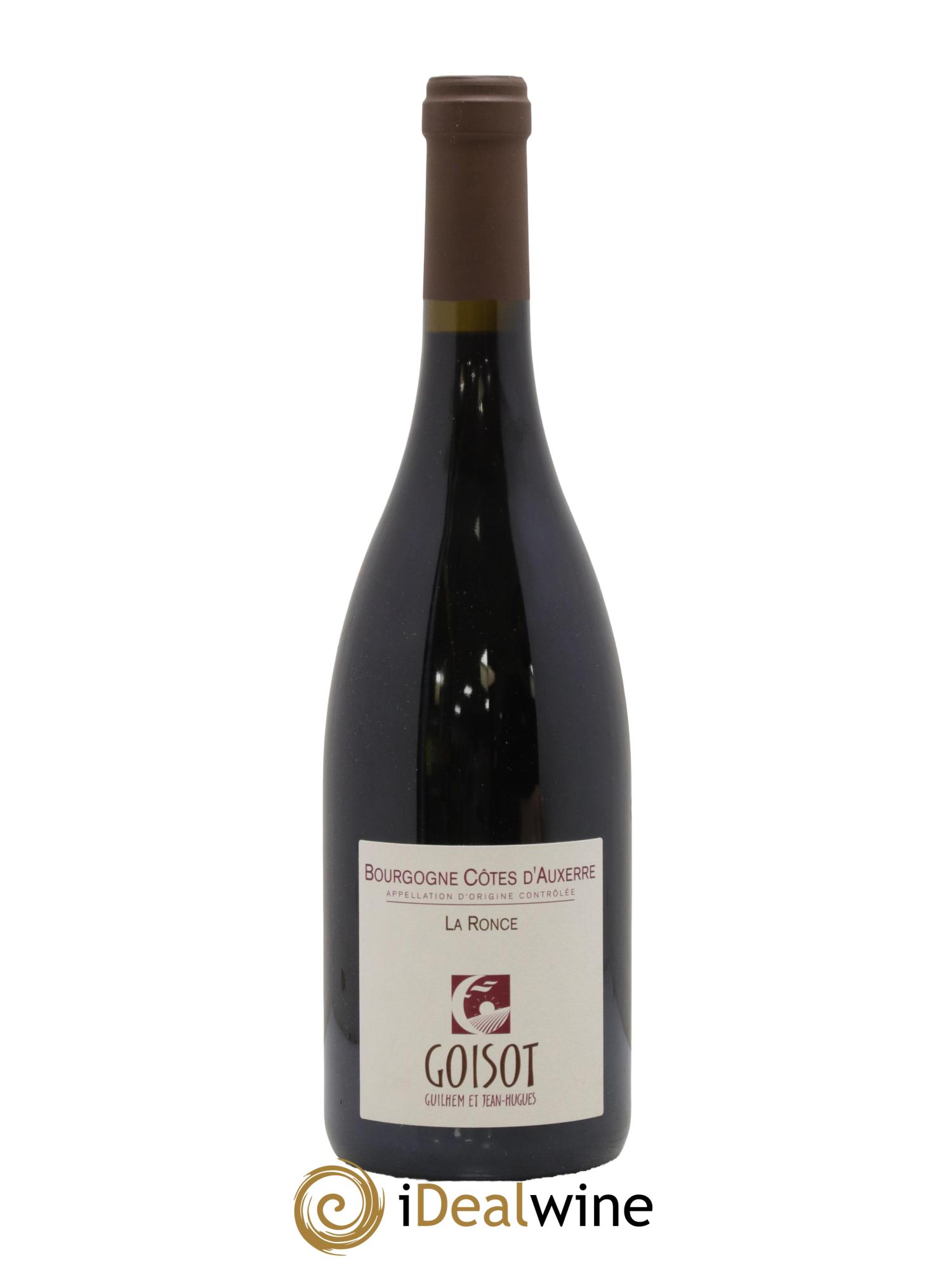 Bourgogne Côtes d'Auxerre La Ronce Goisot 2019 - Lot de 1 bouteille - 0