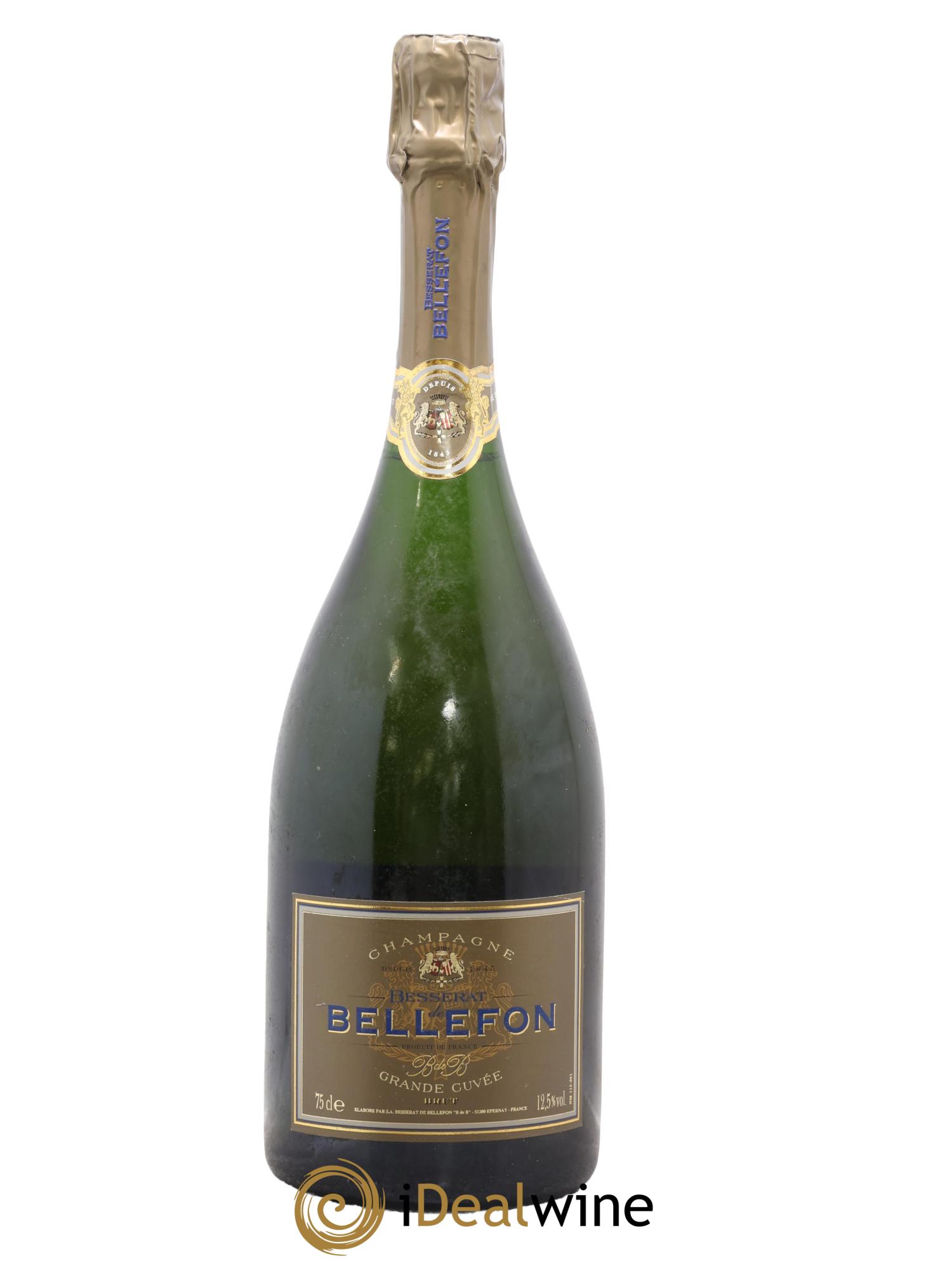 Champagne Brut Réserve grande cuvée Besserat de Bellefon - Lot of 1 bottle - 1