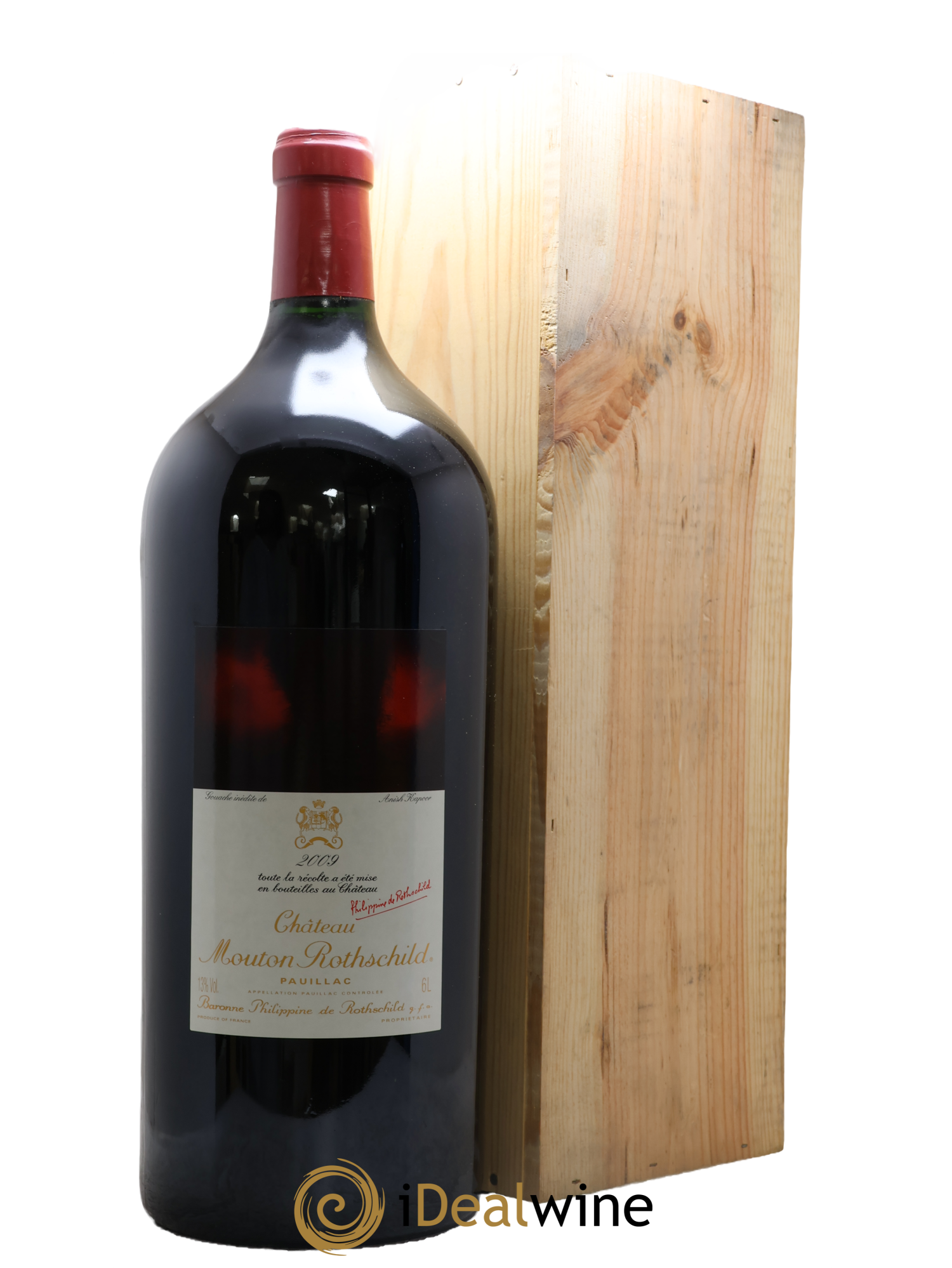Château Mouton Rothschild 1er Grand Cru Classé 2009 - Lot de 1 impériale - 0