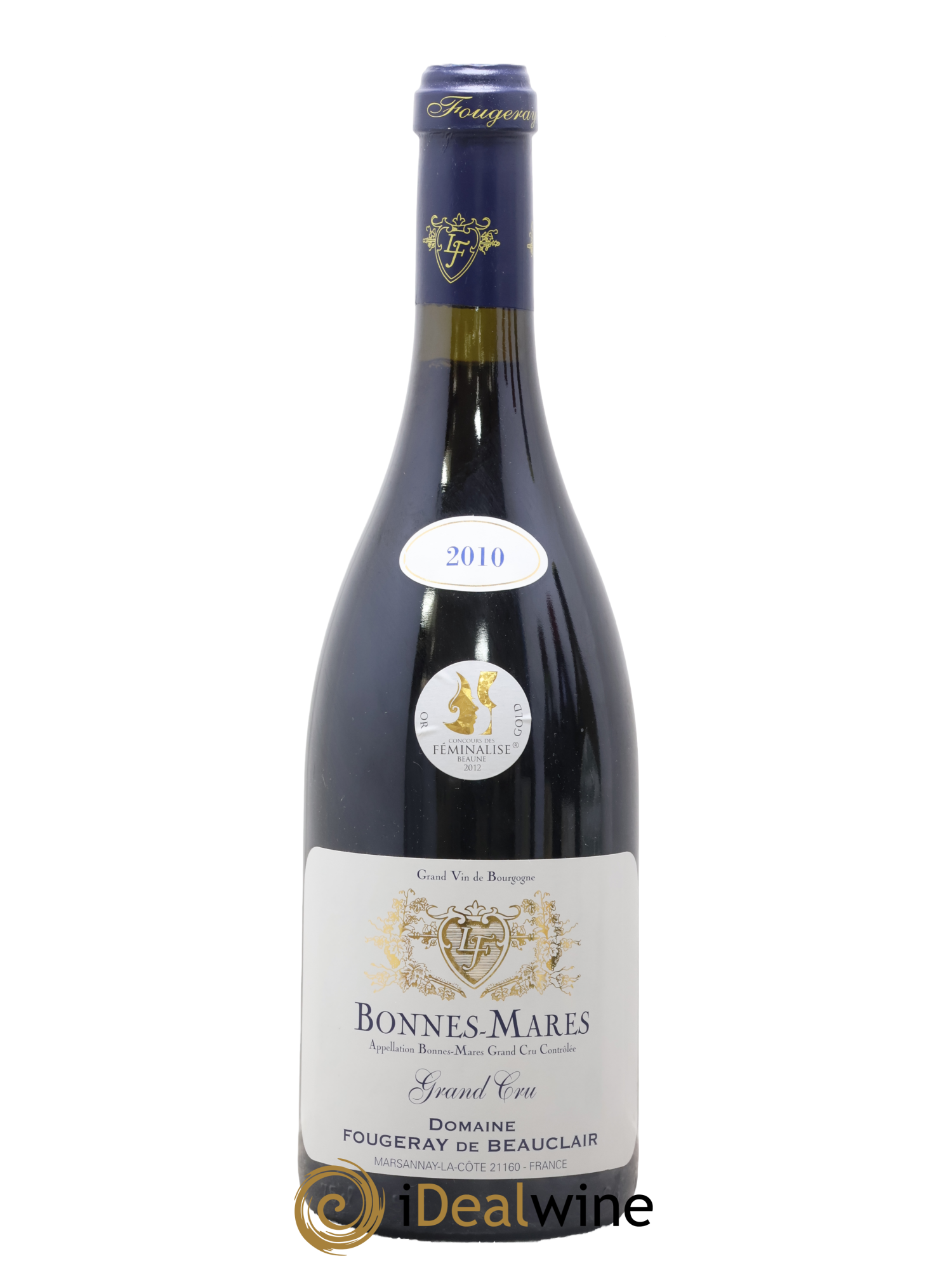 Bonnes-Mares Grand Cru Fougeray de Beauclair (Domaine) 2010 - Lot of 1 bottle - 0