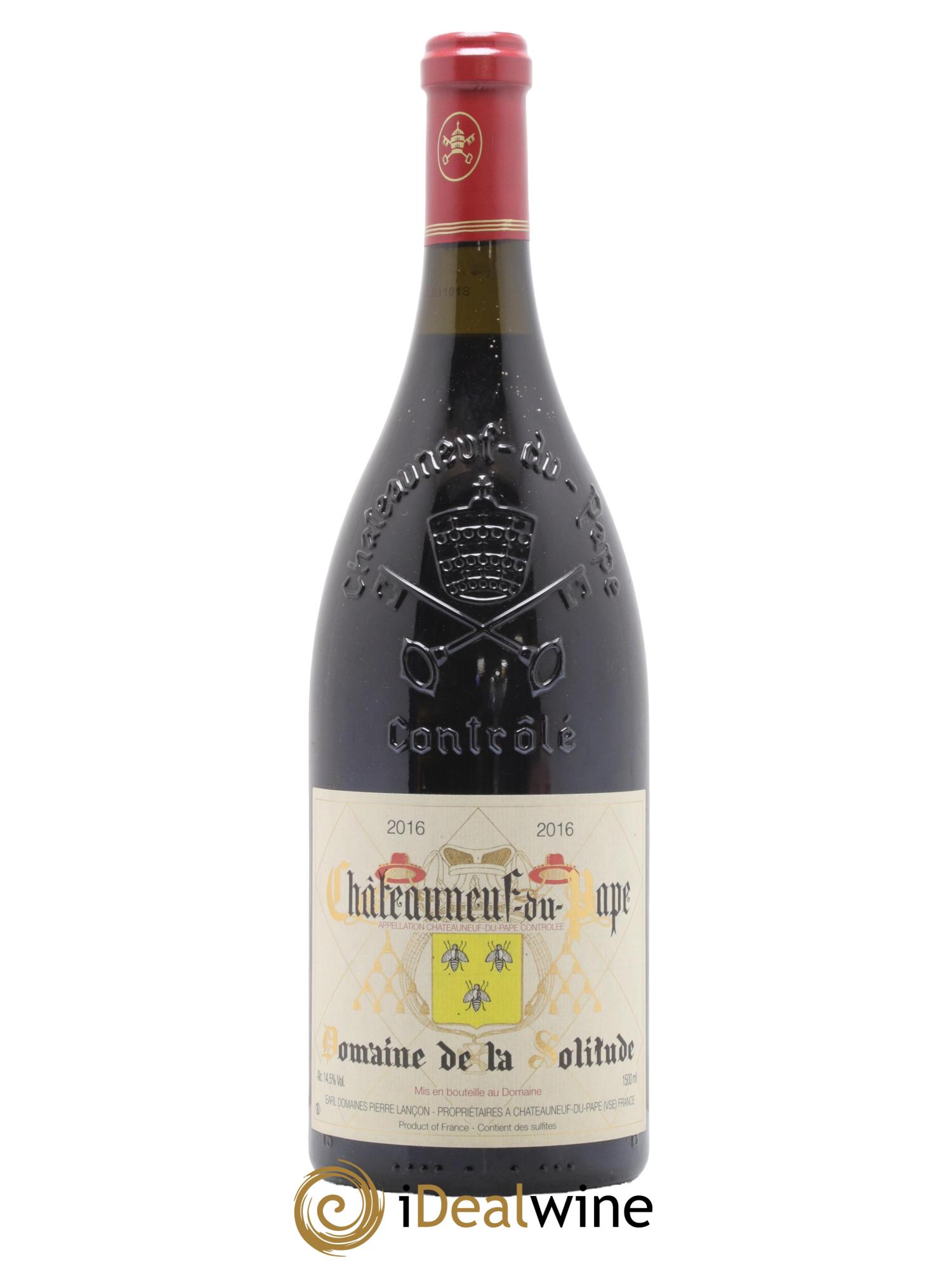 Châteauneuf-du-Pape Domaine de la Solitude 2016 - Lot de 1 magnum - 0