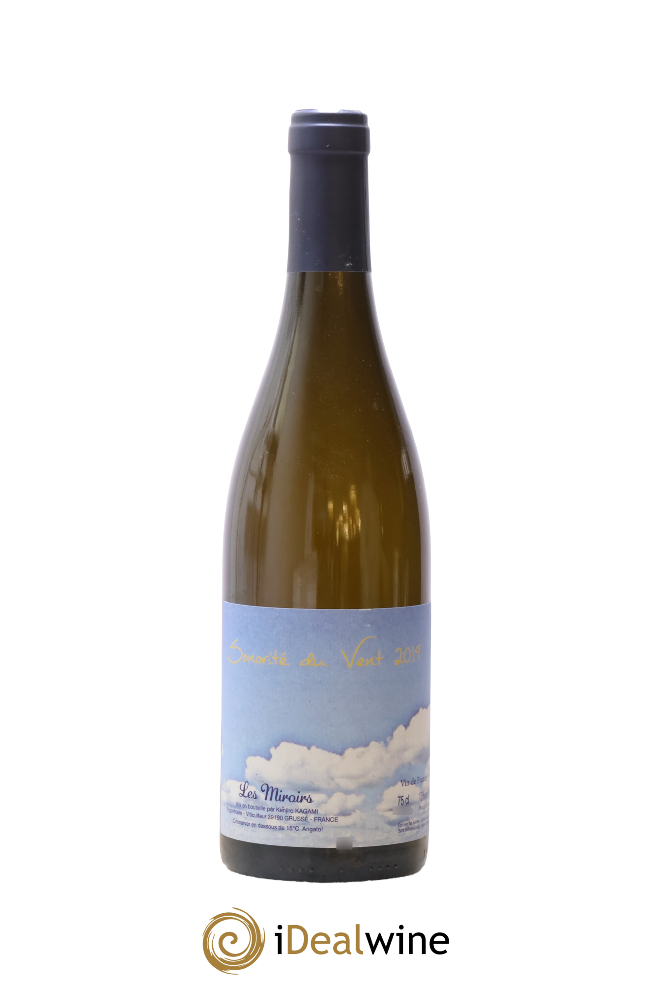 Vin de France Sonorité du vent Les saugettes Kenjiro Kagami - Domaine des Miroirs 2019 - Posten von 1 Flasche - 0