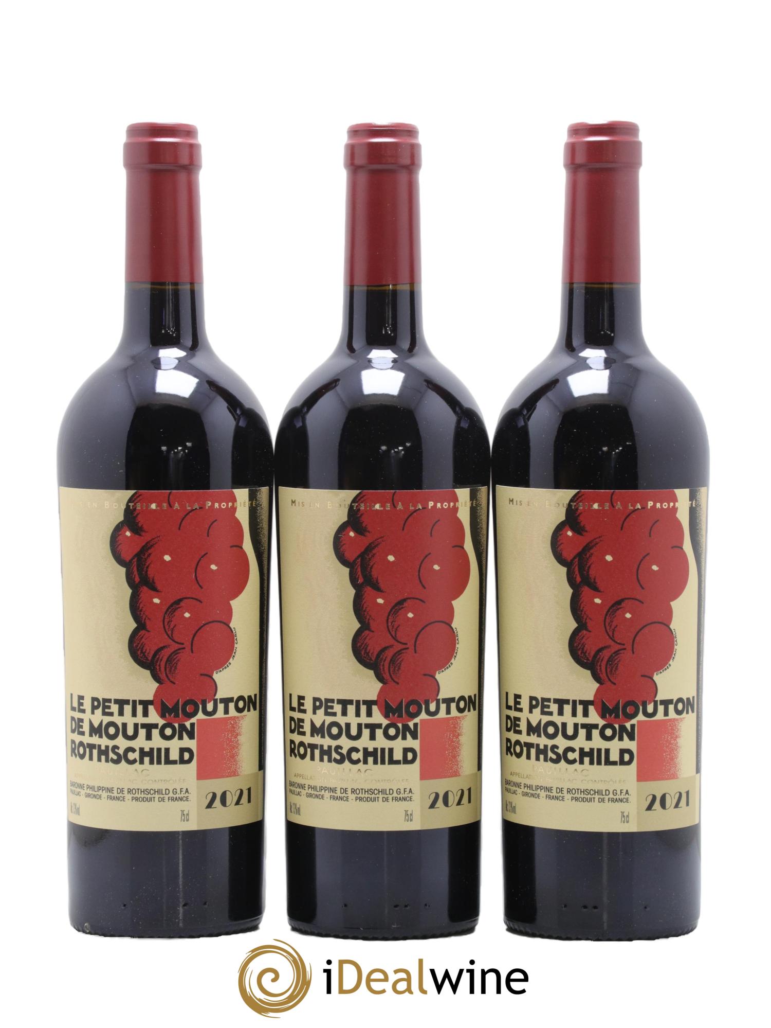 Petit Mouton Second Vin 2021 - Lot de 6 bouteilles - 3
