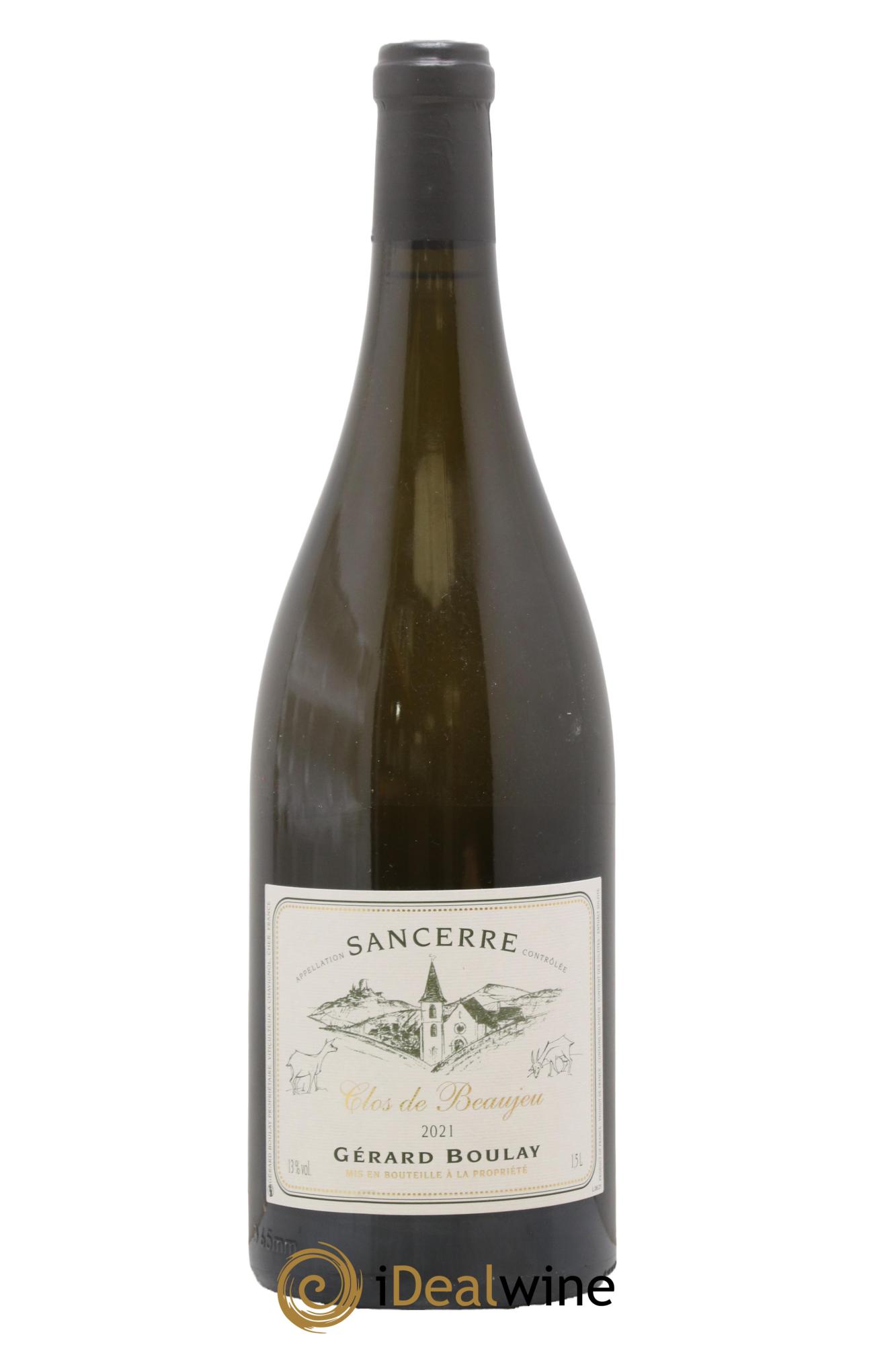 Sancerre Clos de Beaujeu Gérard Boulay 2021 - Lotto di 1 magnum - 0
