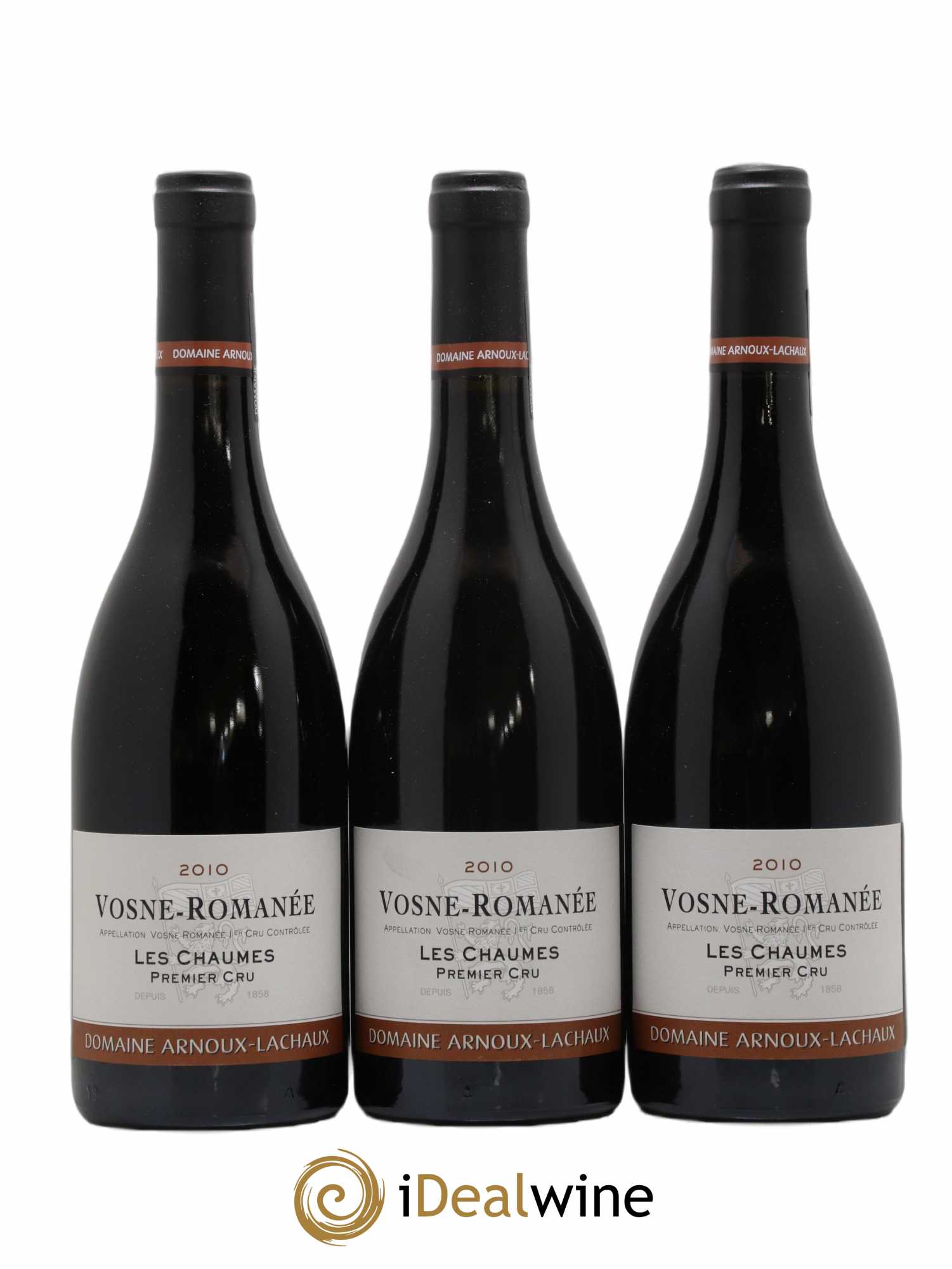 Vosne-Romanée 1er Cru Les Chaumes Arnoux-Lachaux (Domaine) 2010 - Lot de 3 bouteilles - 0