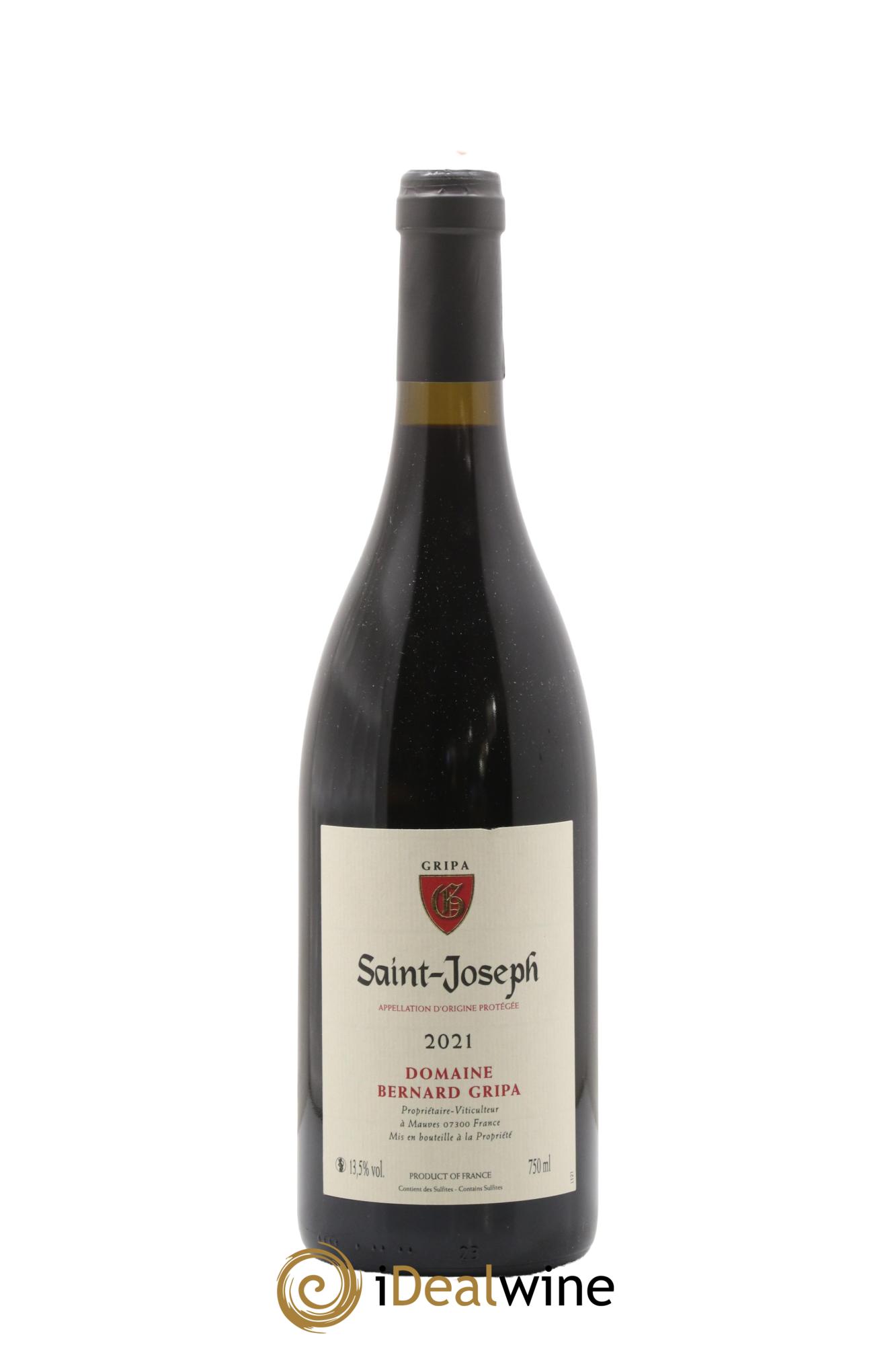 Saint-Joseph Bernard Gripa (Domaine) 2021 - Lot de 1 bouteille - 0