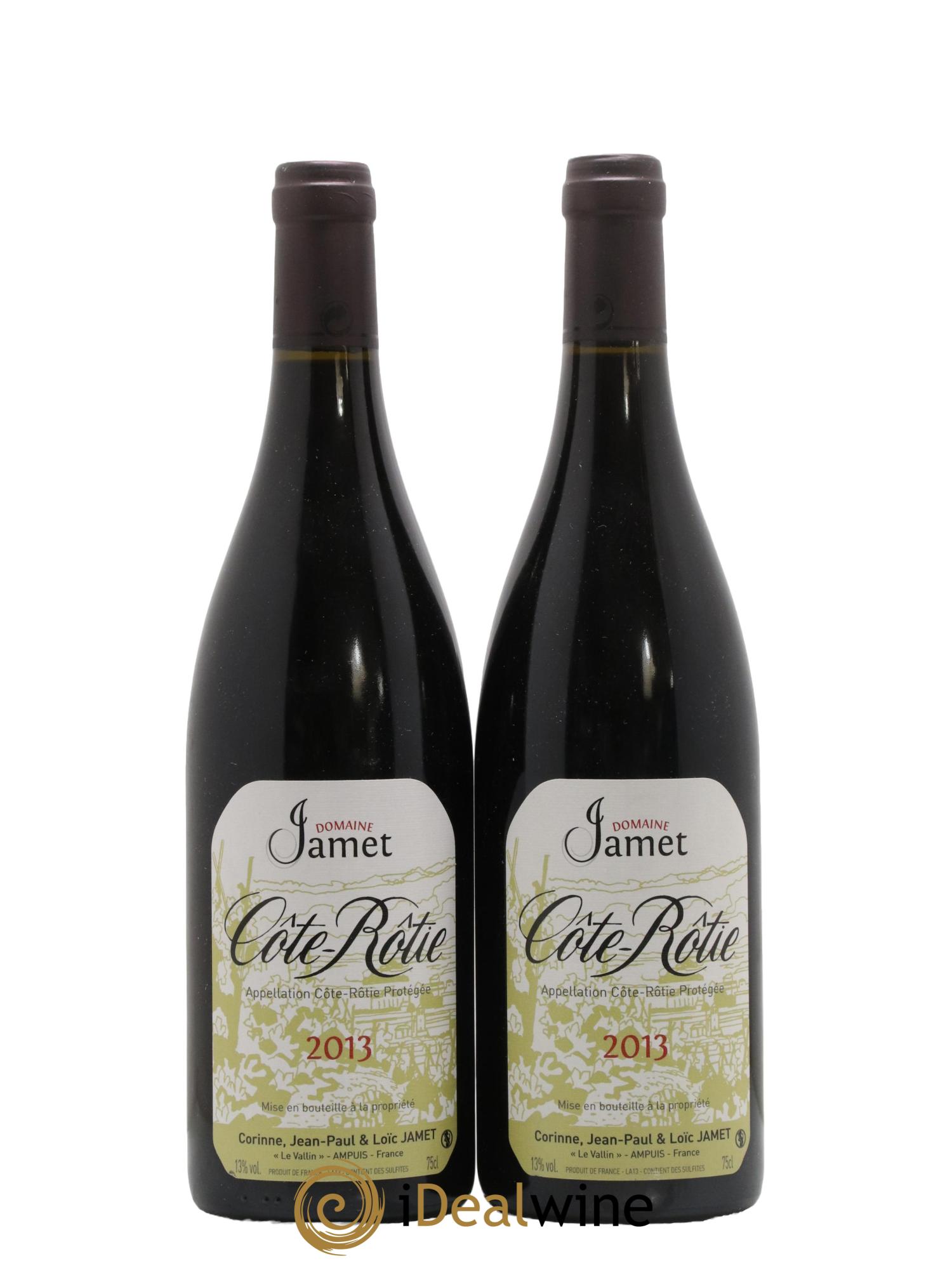 Côte-Rôtie Jamet (Domaine) 2013 - Lot de 2 bouteilles - 0
