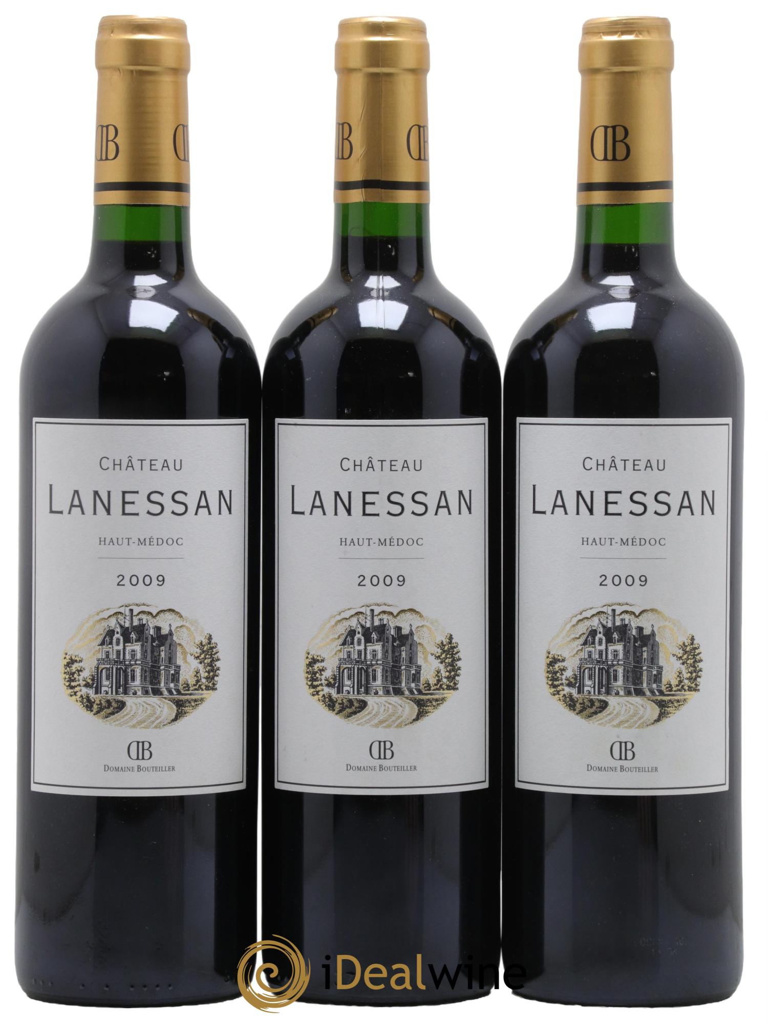 Château Lanessan Cru Bourgeois 2009 - Lot de 3 bouteilles - 0