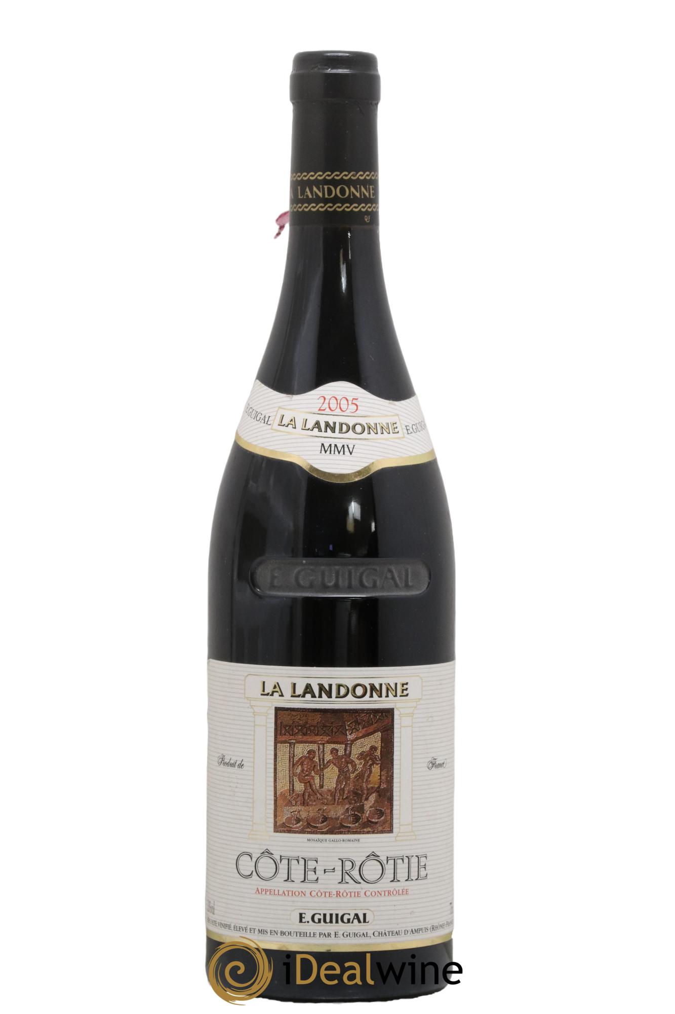 Côte-Rôtie La Landonne Guigal 2005 - Lot of 1 bottle - 0