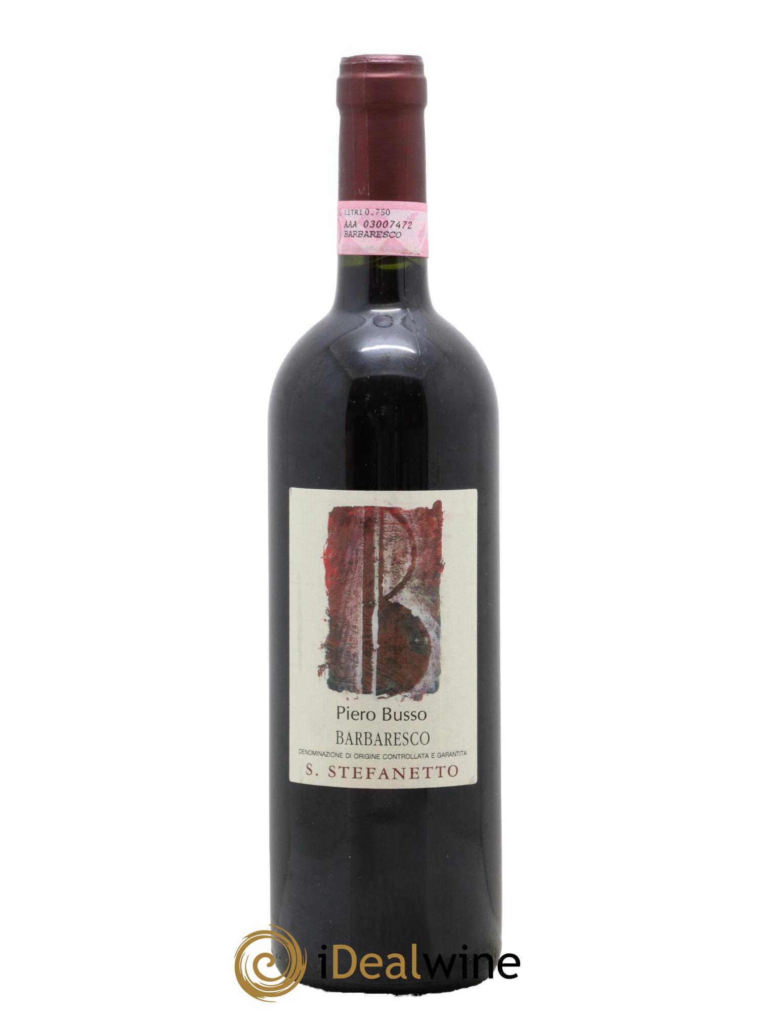 Barbaresco DOCG Santo Stefanetto Piero Busso 2004 - Lot de 1 bouteille - 0