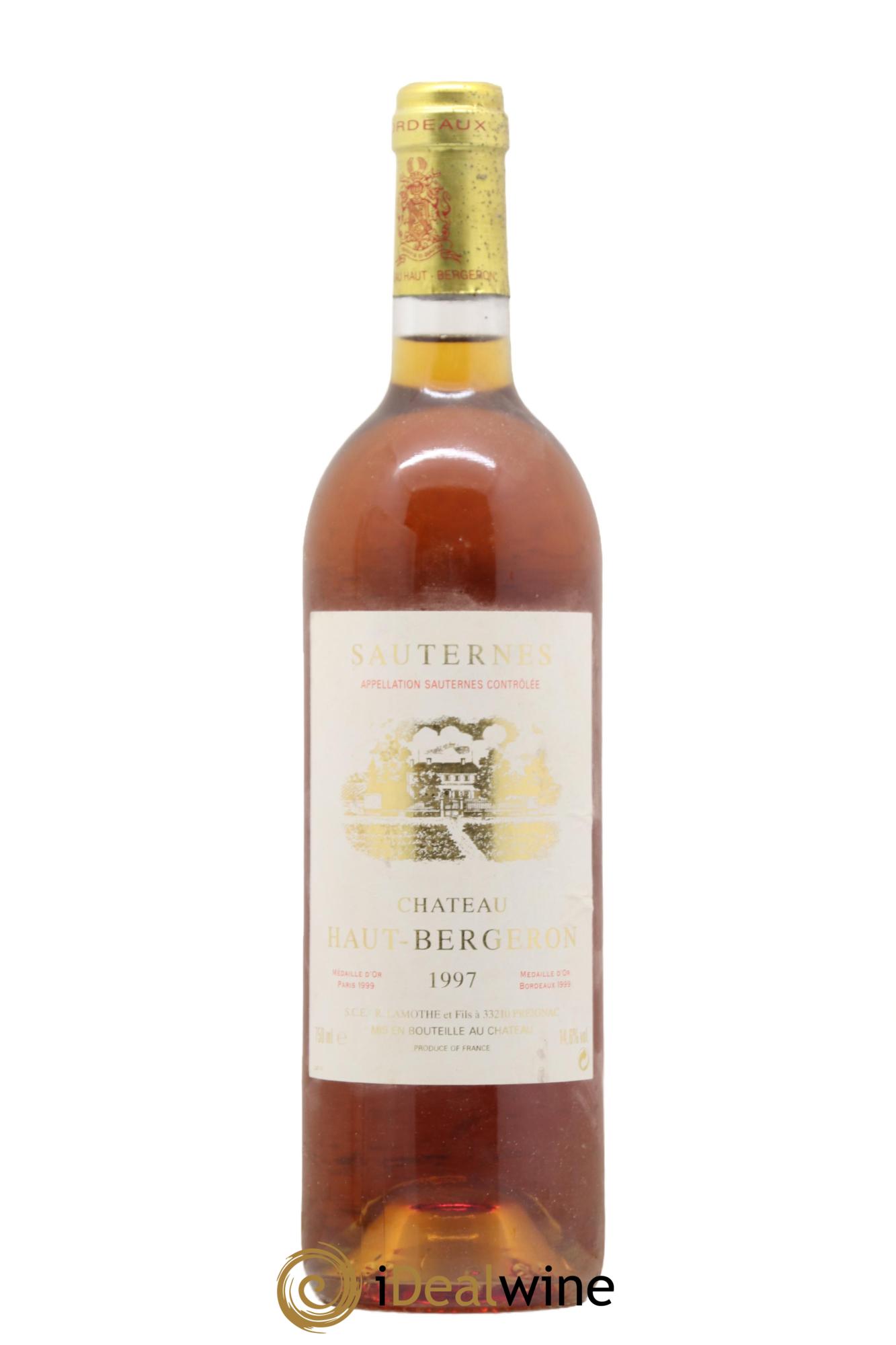 Château Haut-Bergeron 1997 - Lotto di 1 bottiglia - 0
