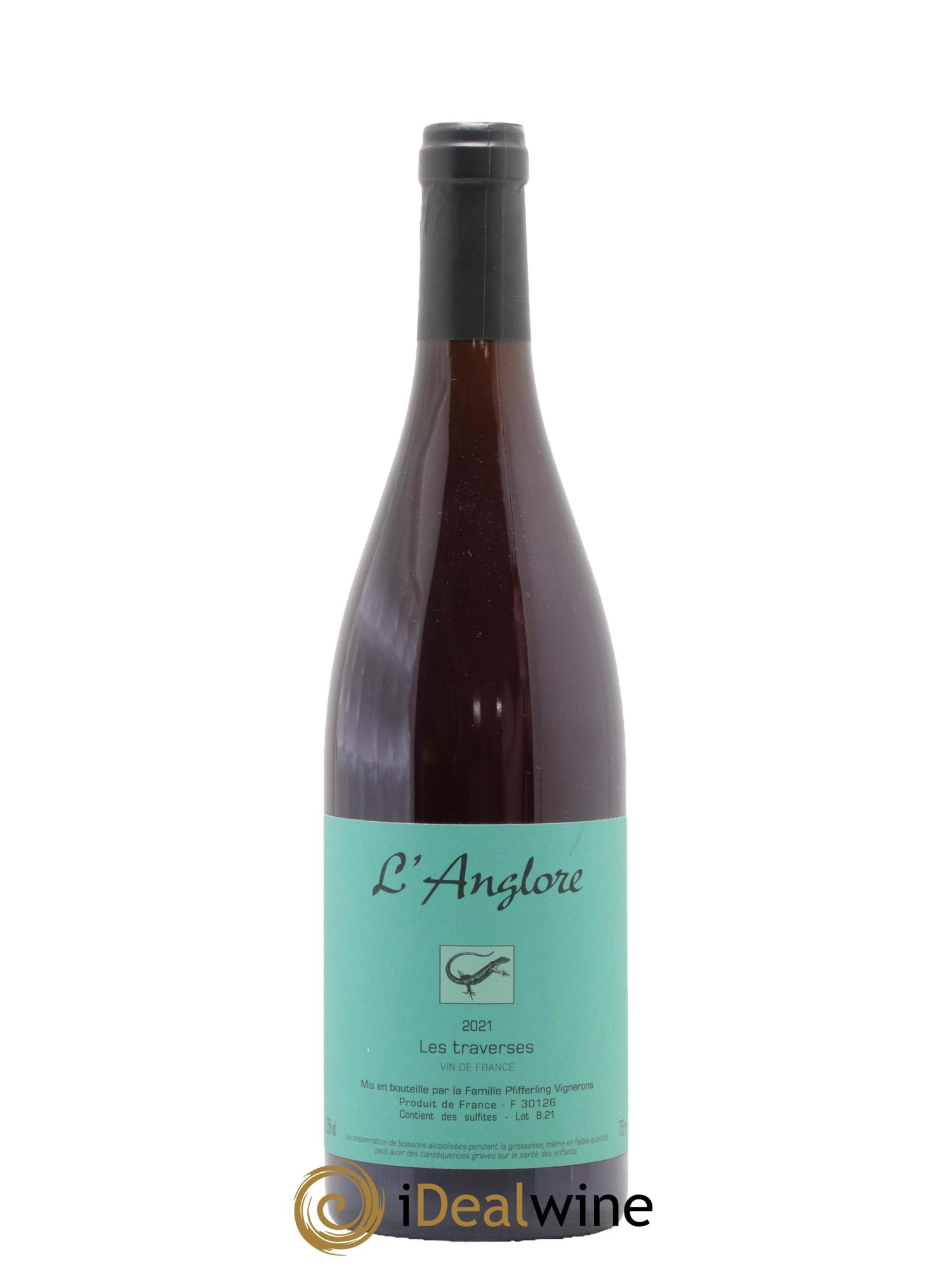 Vin de France Les Traverses L'Anglore 2021 - Lotto di 1 bottiglia - 0