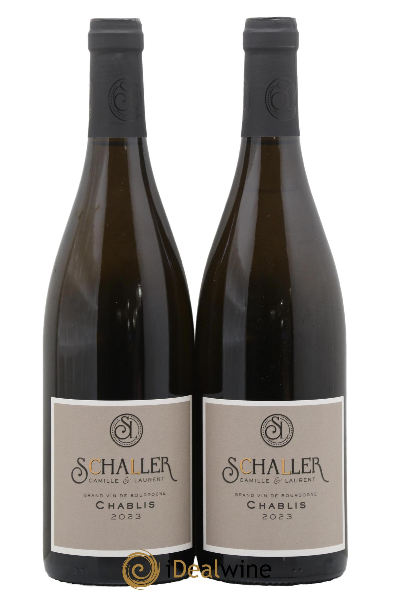 Chablis Camille & Laurent Schaller 2023 - Lot de 2 bouteilles - 0