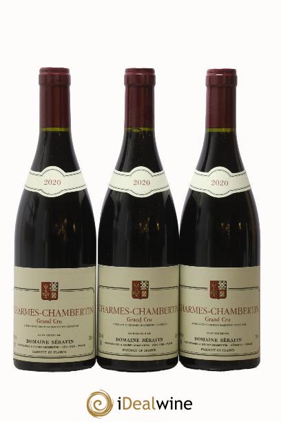 Charmes-Chambertin Grand Cru Christian Sérafin Père et Fils 2020 - Lot of 3 bottles - 0