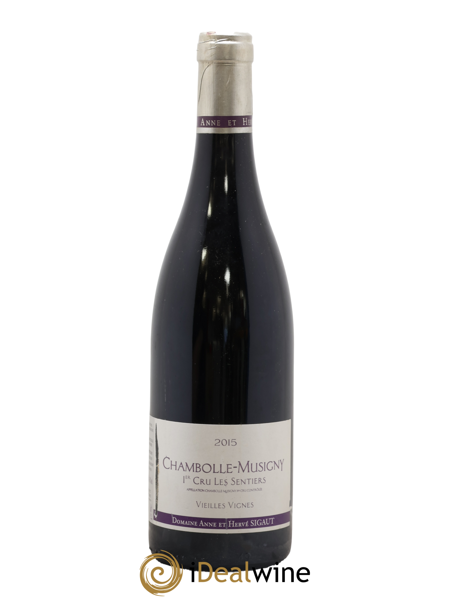 Chambolle-Musigny 1er Cru Les Sentiers Vieilles Vignes Anne et Hervé Sigaut (Domaine) 2015 - Posten von 1 Flasche - 0