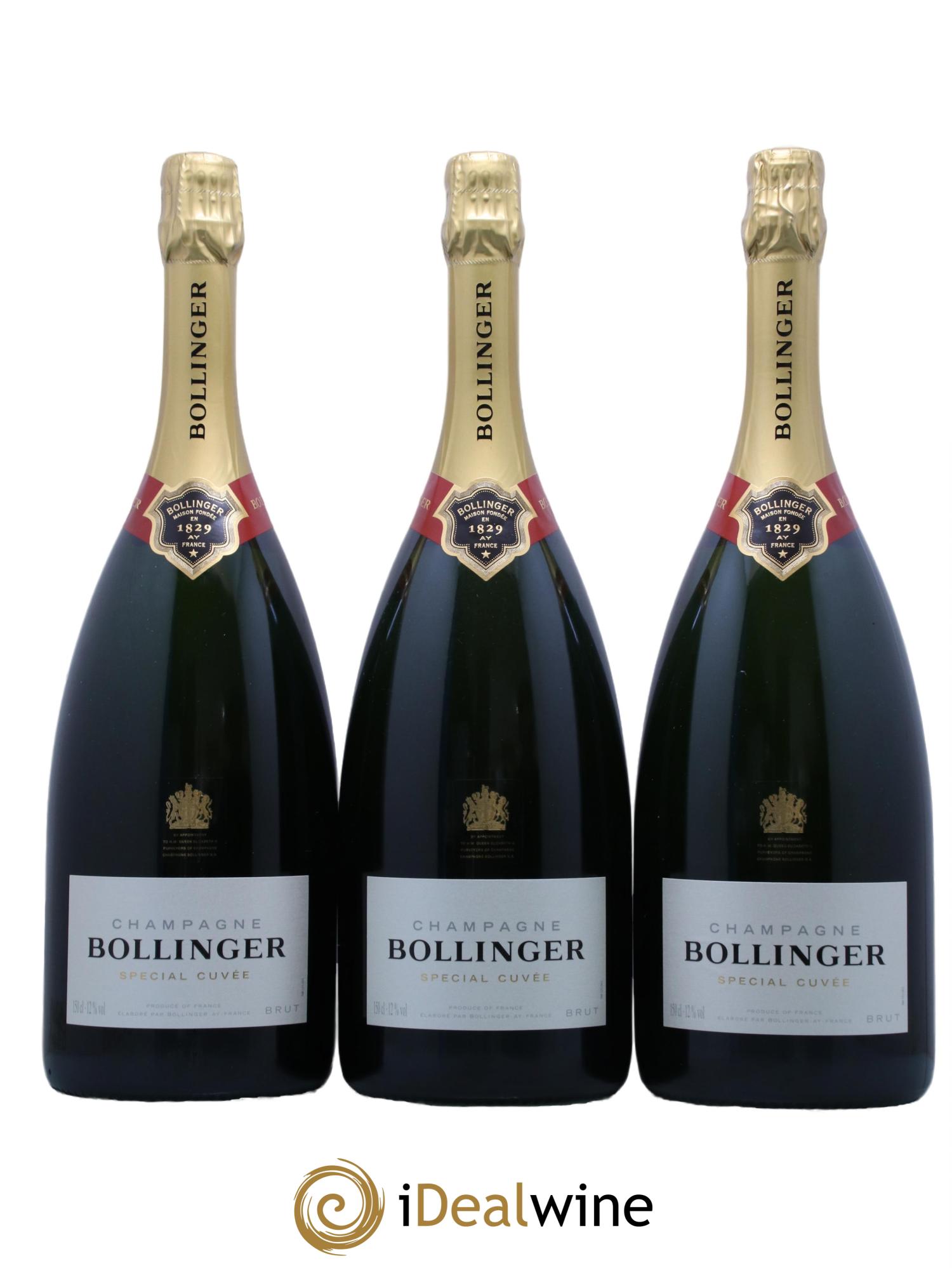 Special Cuvée Brut Bollinger - Lot de 3 magnums - 0