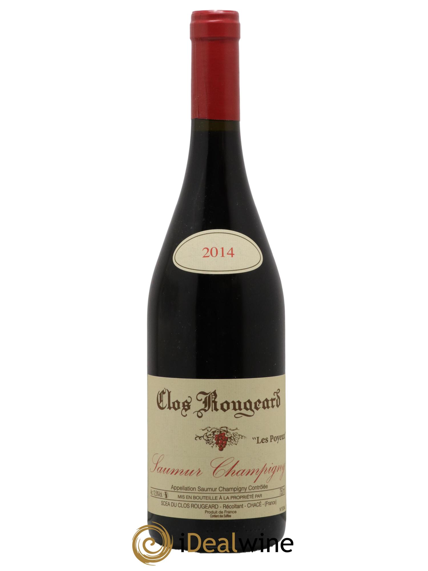 Saumur-Champigny Les Poyeux Clos Rougeard 2014 - Lot de 1 bouteille - 0
