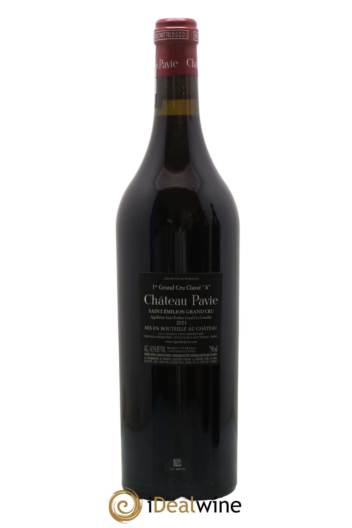 Château Pavie 1er Grand Cru Classé A 2021 - Posten von 1 Flasche - 1