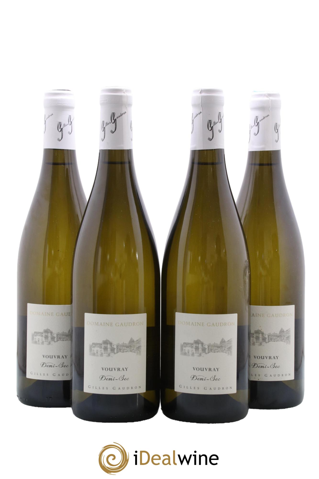 Vouvray Domaine Gilles Gaudron 2022 - Lot de 4 bouteilles - 0
