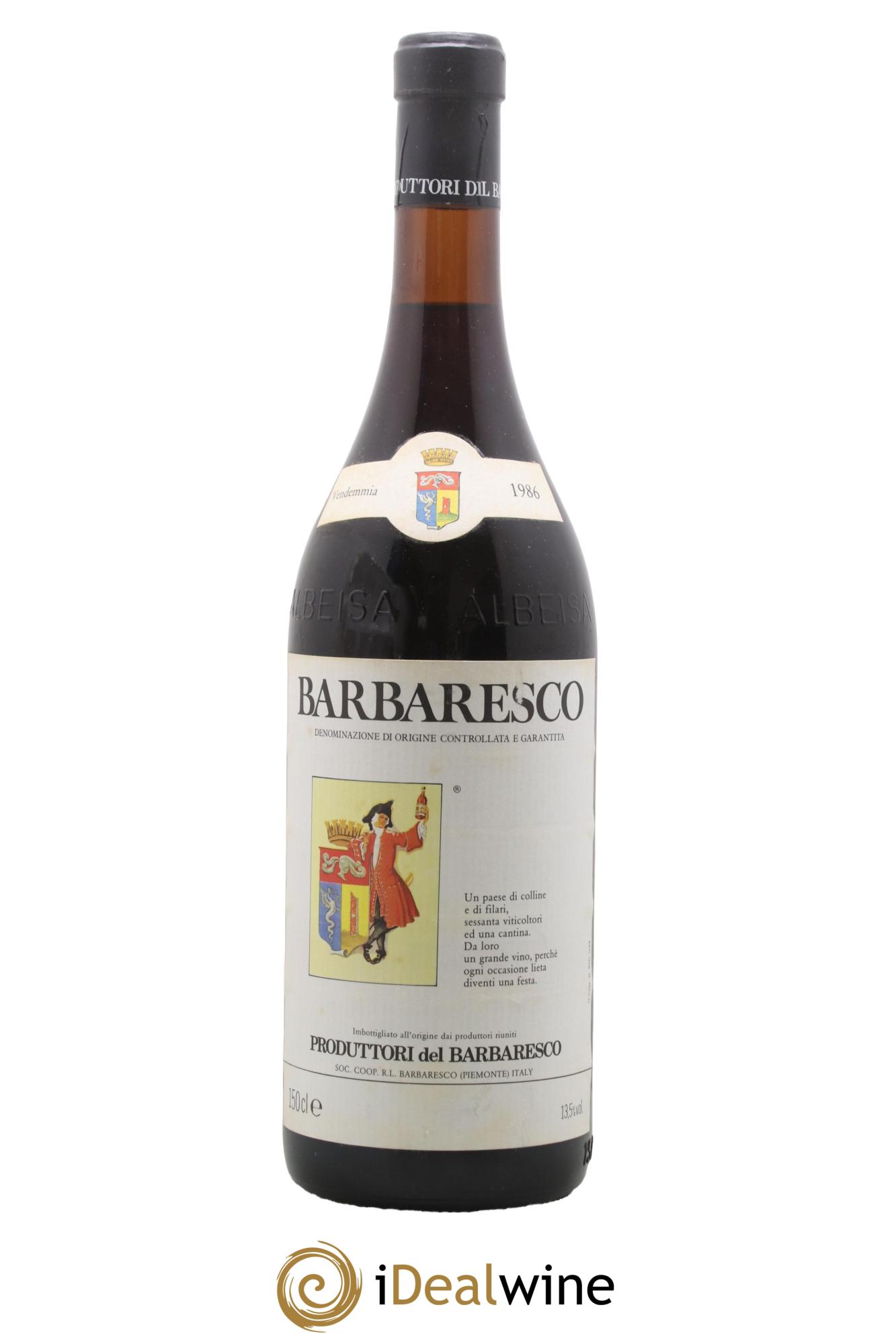 Barbaresco DOCG Produttori del Barbaresco 1986 - Lotto di 1 magnum - 0
