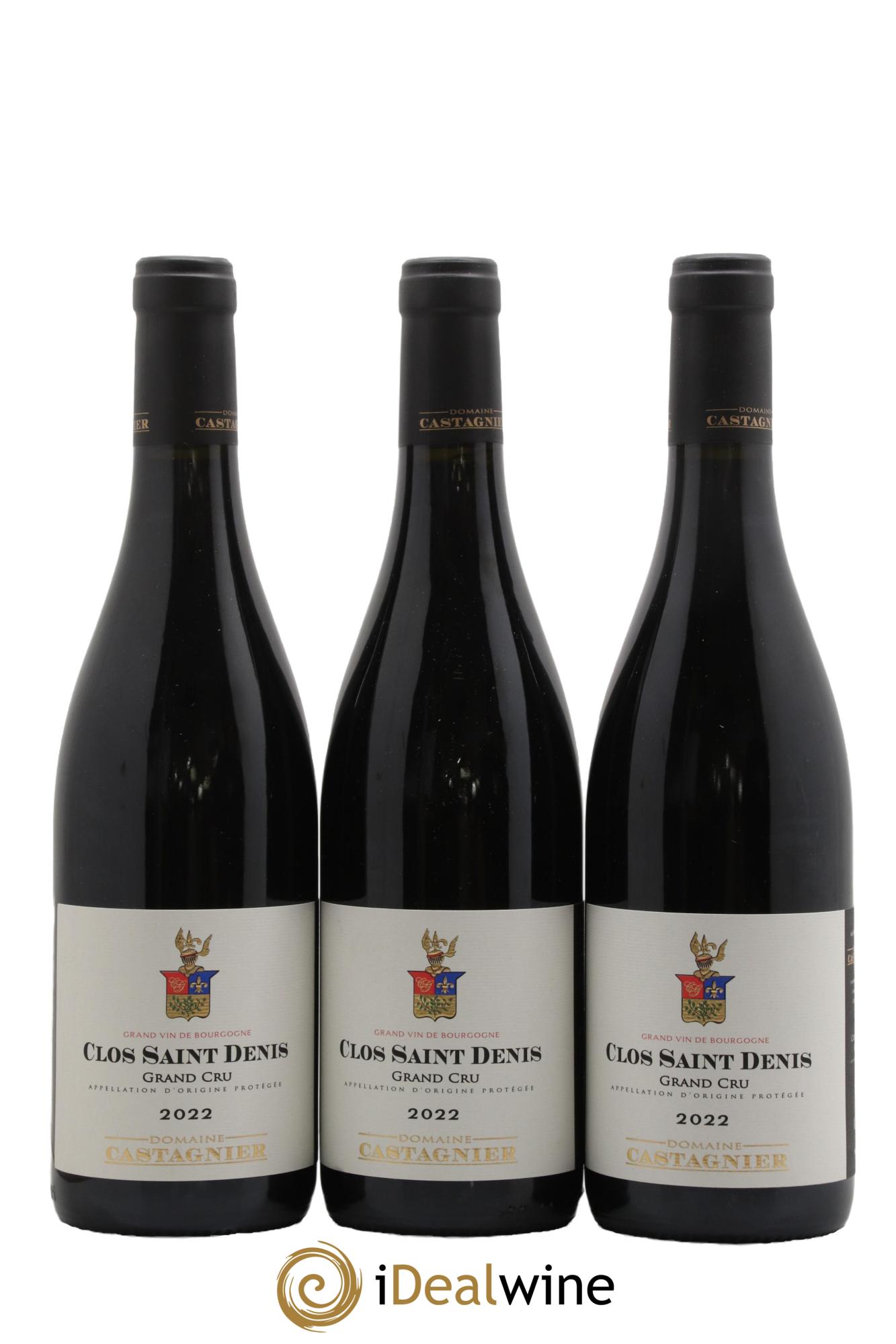 Clos Saint-Denis Grand Cru Castagnier (Domaine) 2022 - Lotto di 3 bottiglie - 0