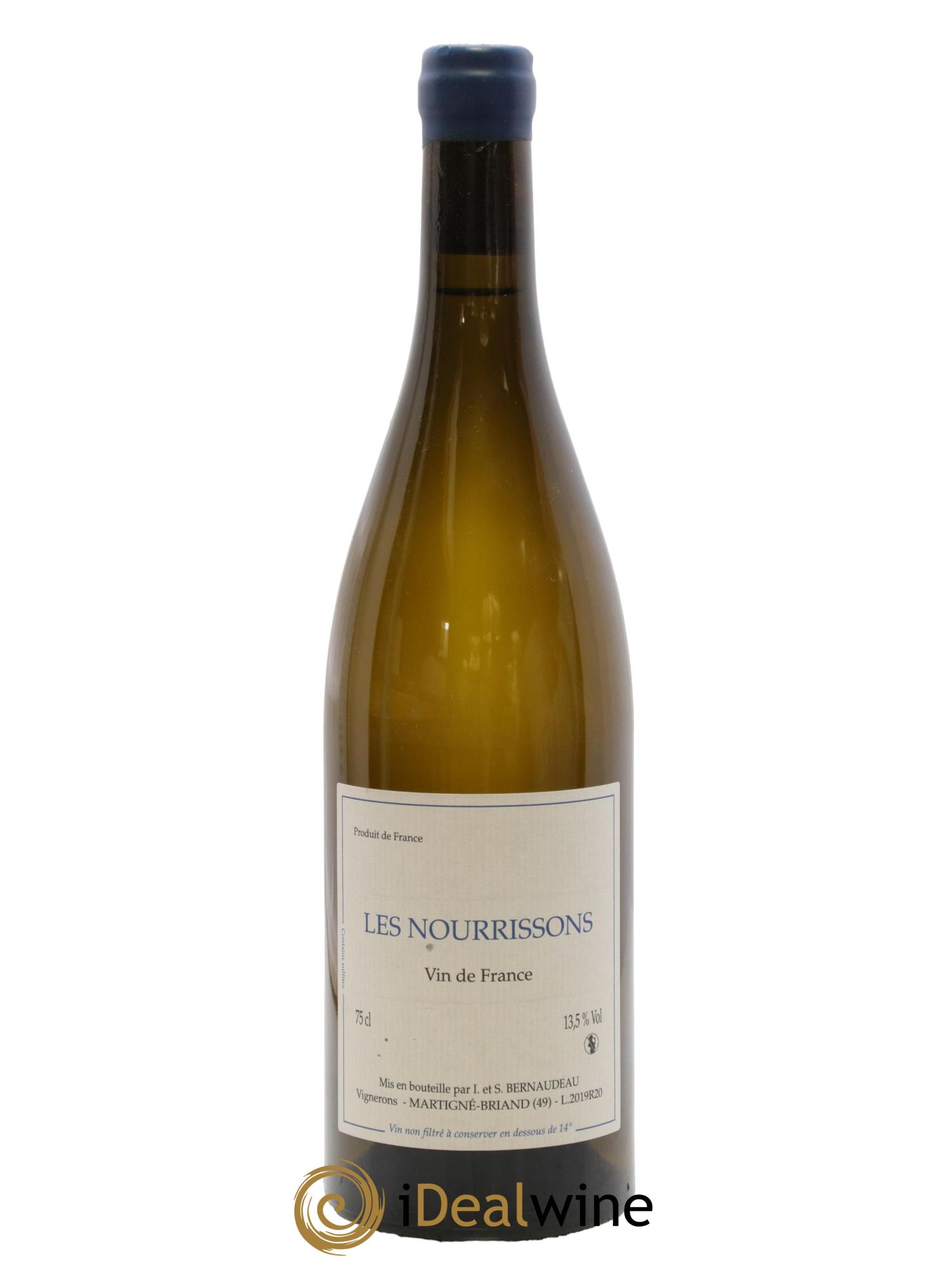 Vin de France Les Nourrissons Stéphane Bernaudeau 2019 - Posten von 1 Flasche - 0