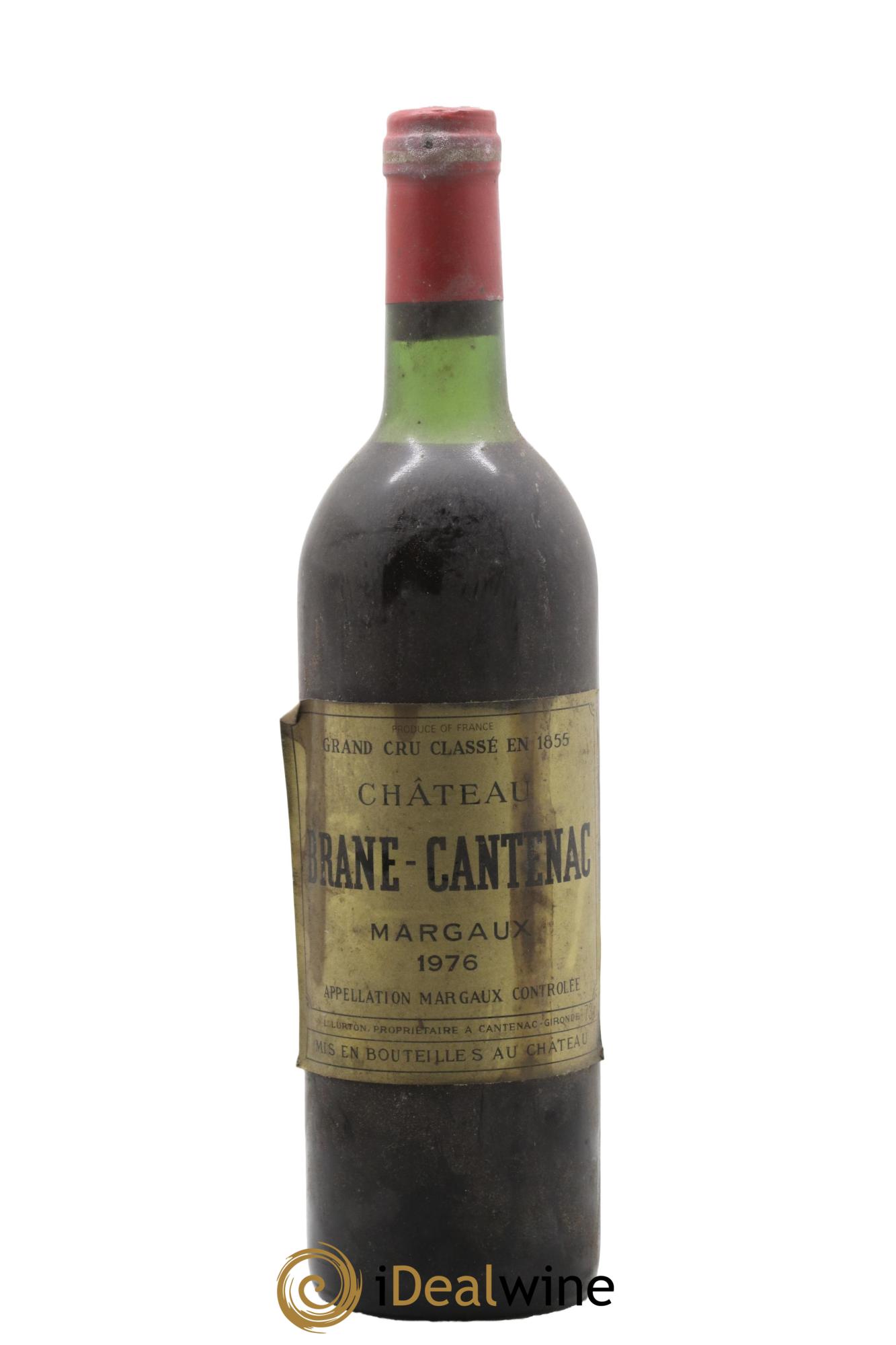 Château Brane Cantenac 2ème Grand Cru Classé 1976 - Lotto di 1 bottiglia - 0
