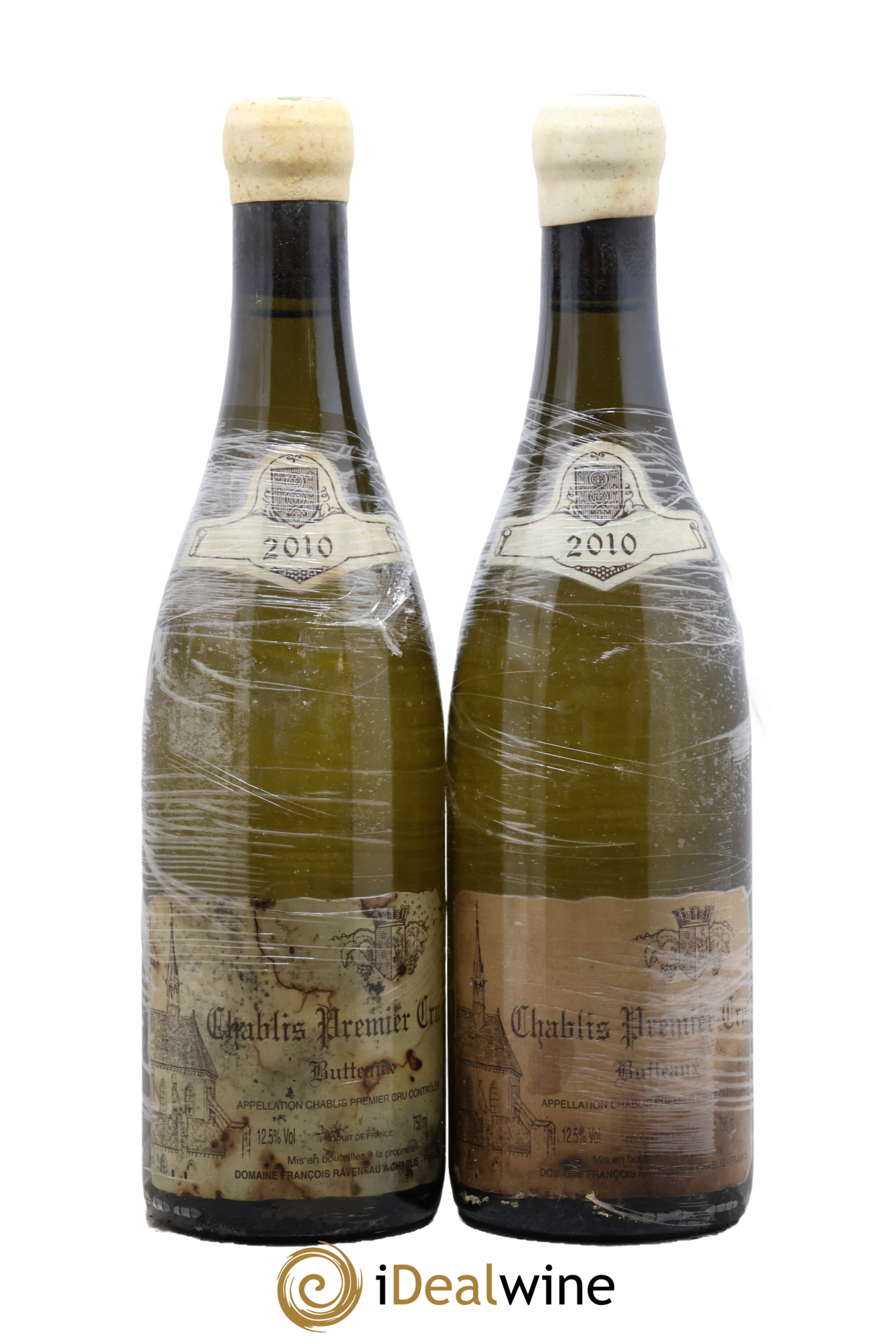 Chablis 1er Cru Butteaux Raveneau (Domaine) 2010 - Lote de 2 botellas - 0