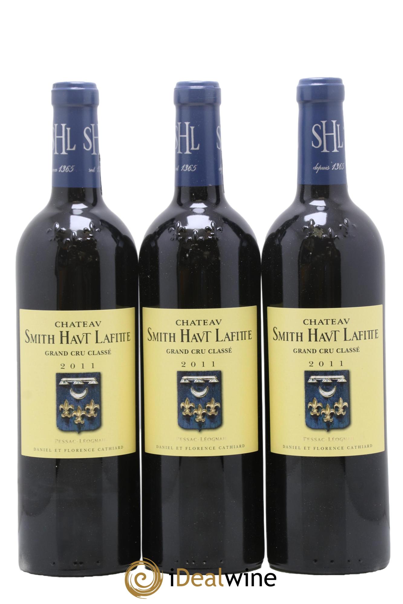 Château Smith Haut Lafitte Cru Classé de Graves 2011 - Lot of 3 bottles - 0